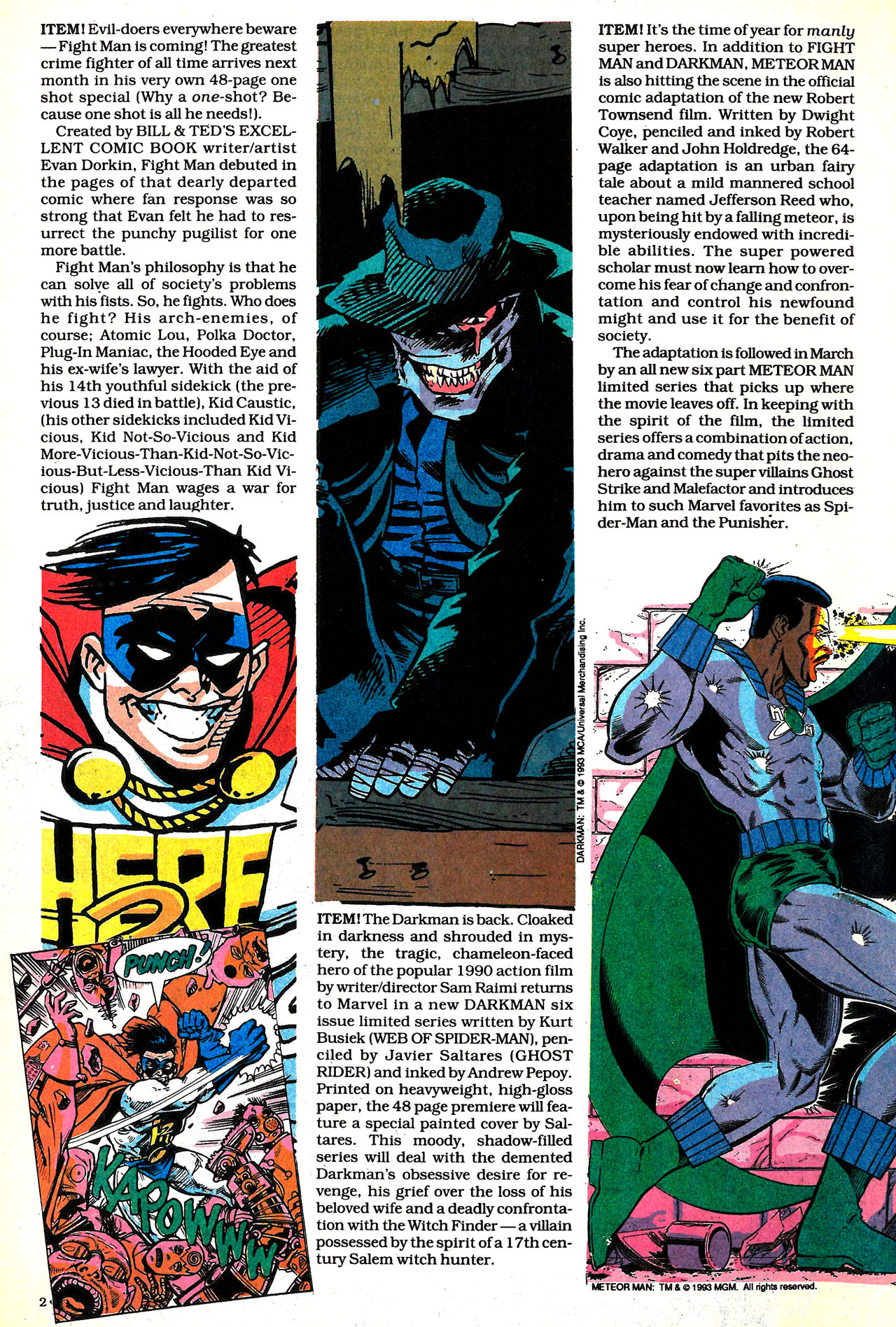 Read online Marvel Age comic -  Issue #122 - 4