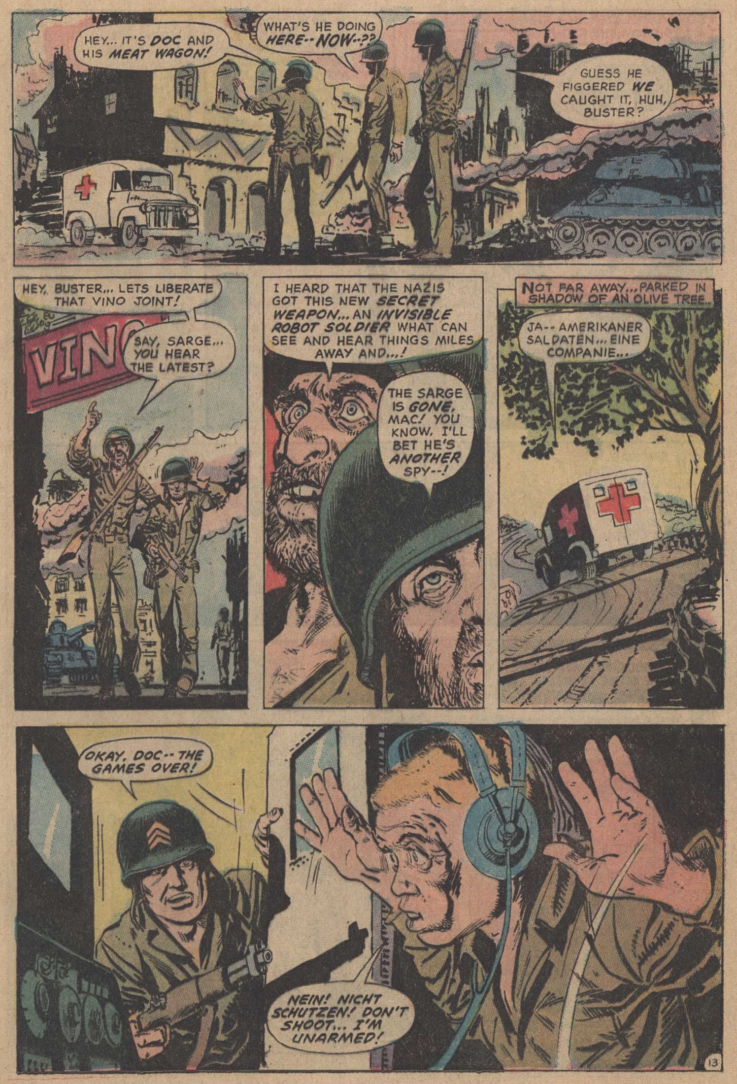 Read online Star Spangled War Stories (1952) comic -  Issue #166 - 16