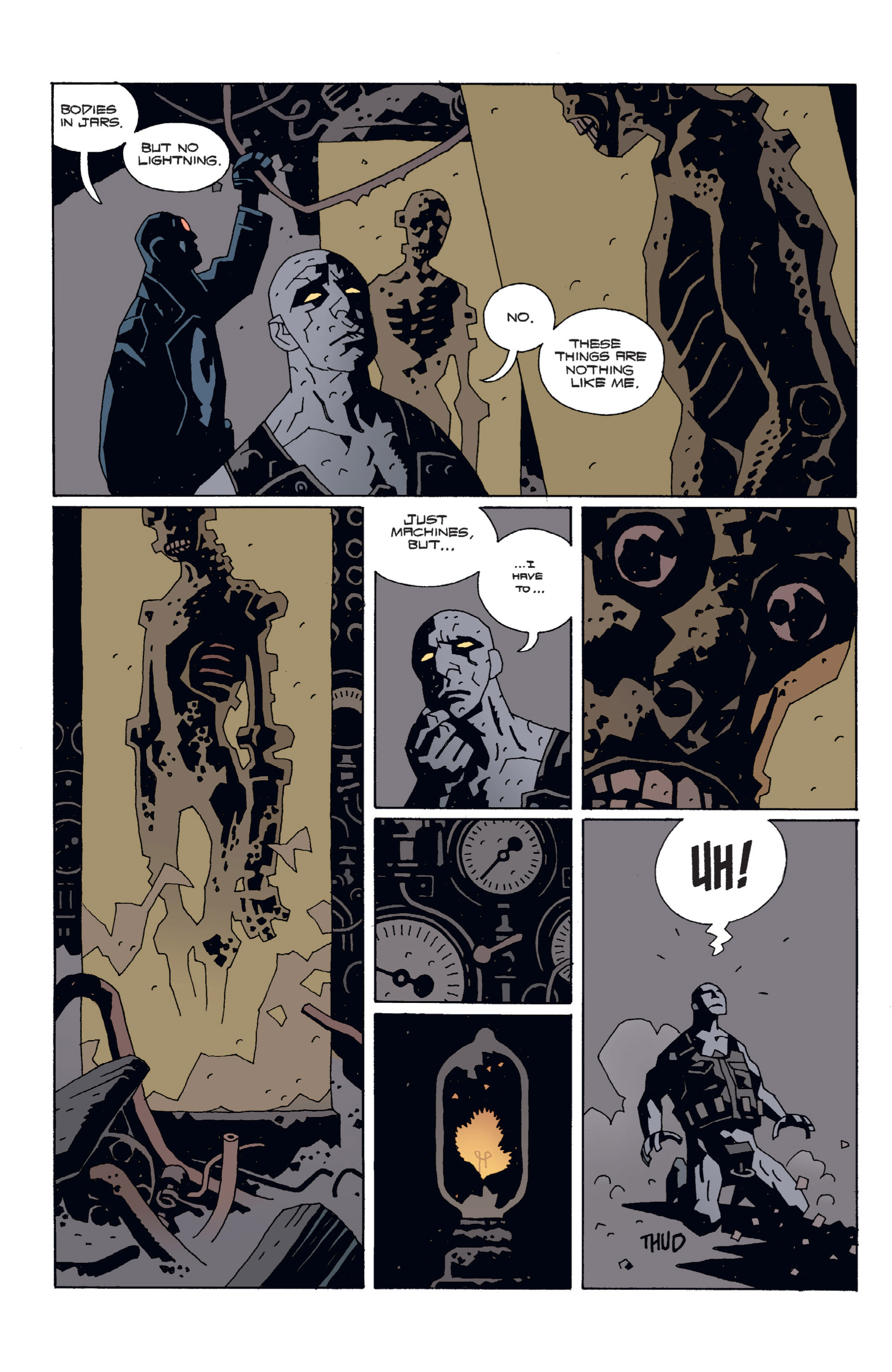 Read online Hellboy comic -  Issue #5 - 55