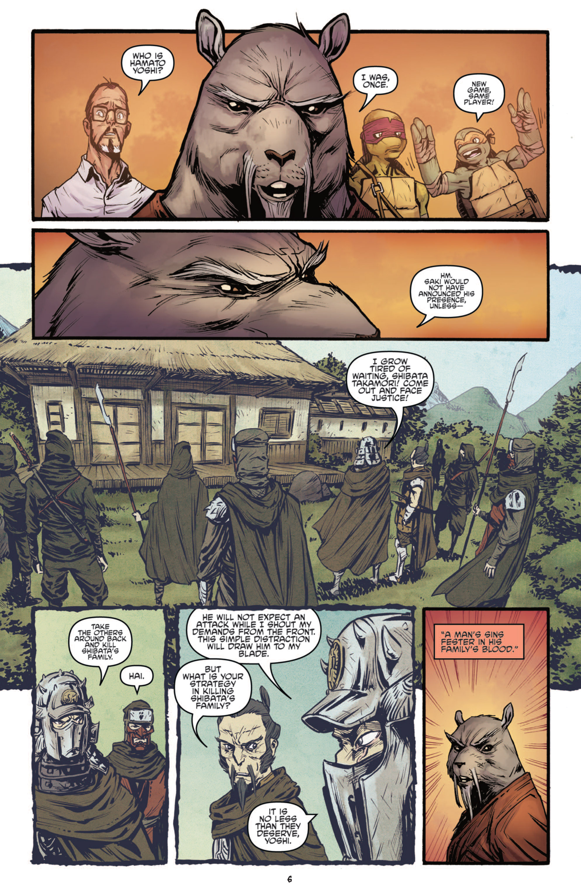 Read online Teenage Mutant Ninja Turtles: The Secret History of the Foot Clan comic -  Issue #4 - 8