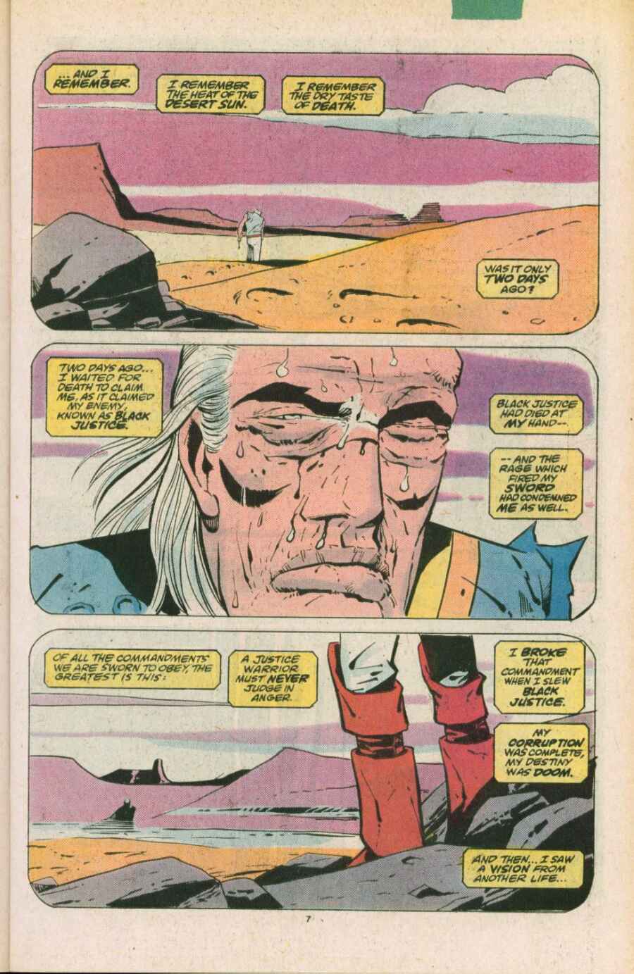 Read online Justice (1986) comic -  Issue #11 - 8