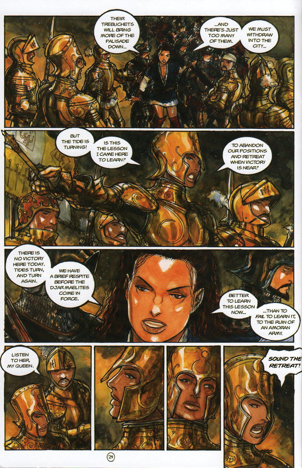 Read online Artesia Besieged comic -  Issue #3 - 26