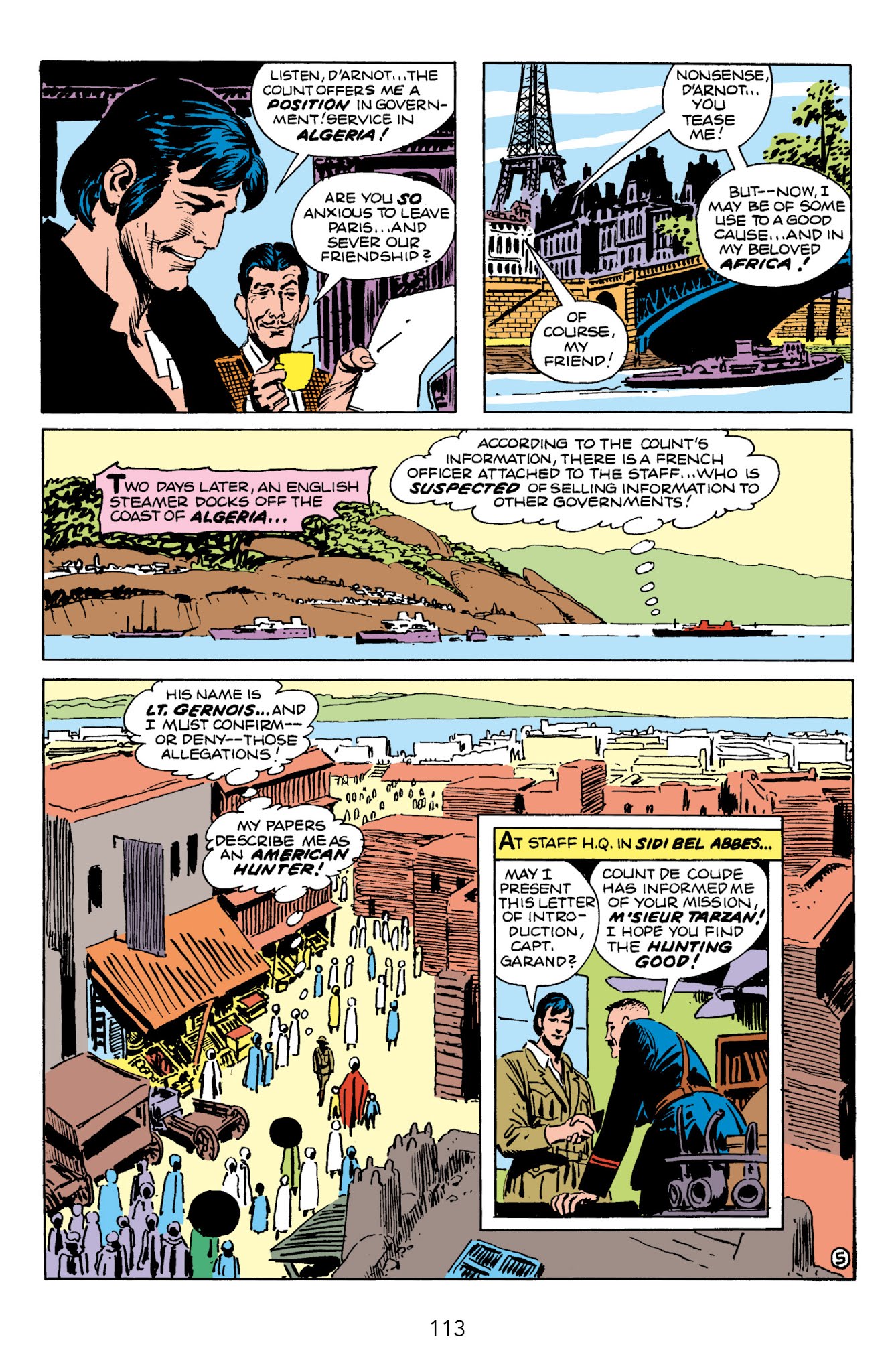 Read online Edgar Rice Burroughs' Tarzan The Joe Kubert Years comic -  Issue # TPB 2 (Part 2) - 9