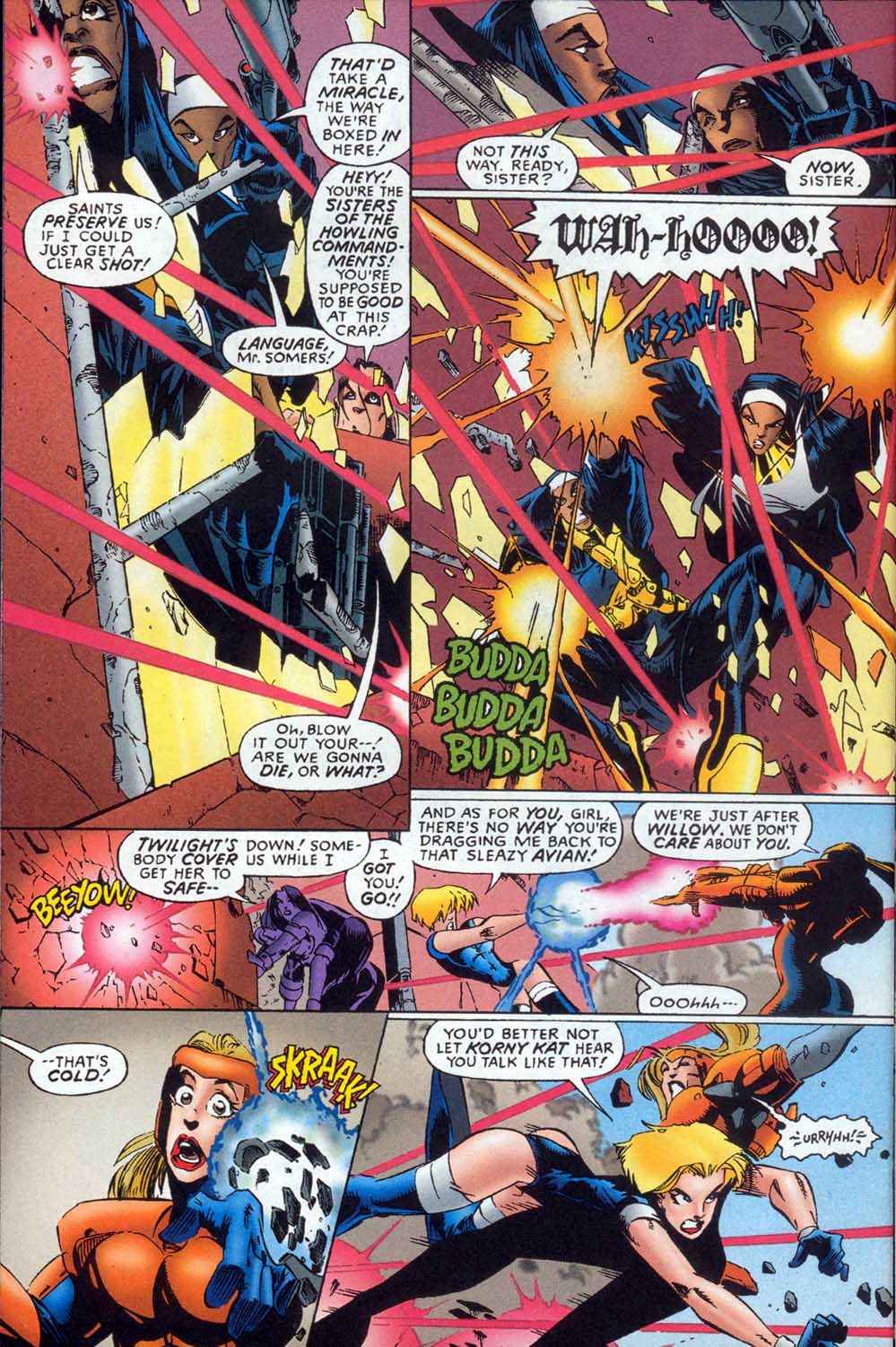 Read online X-Nation 2099 comic -  Issue #2 - 18