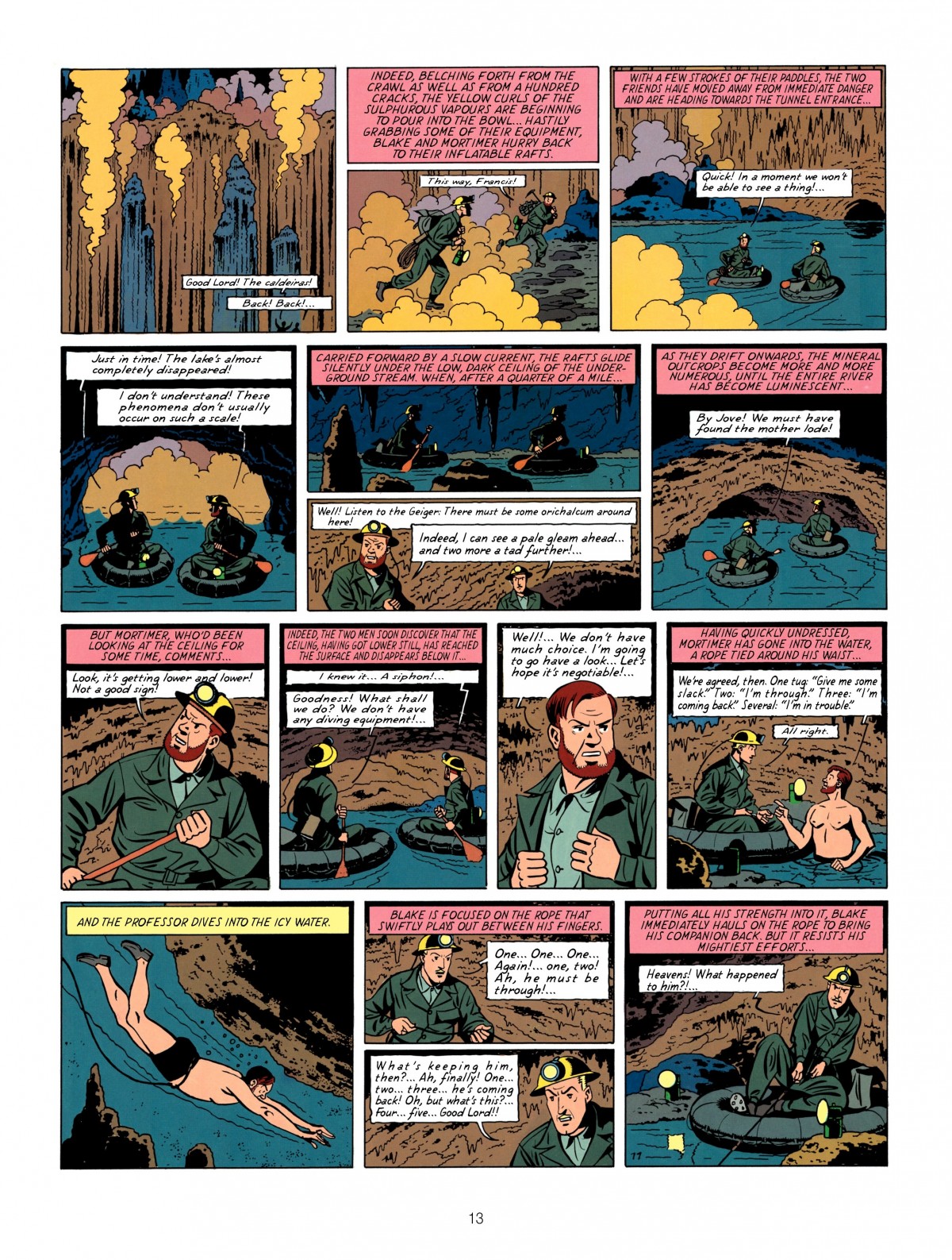 Read online Blake & Mortimer comic -  Issue #12 - 13