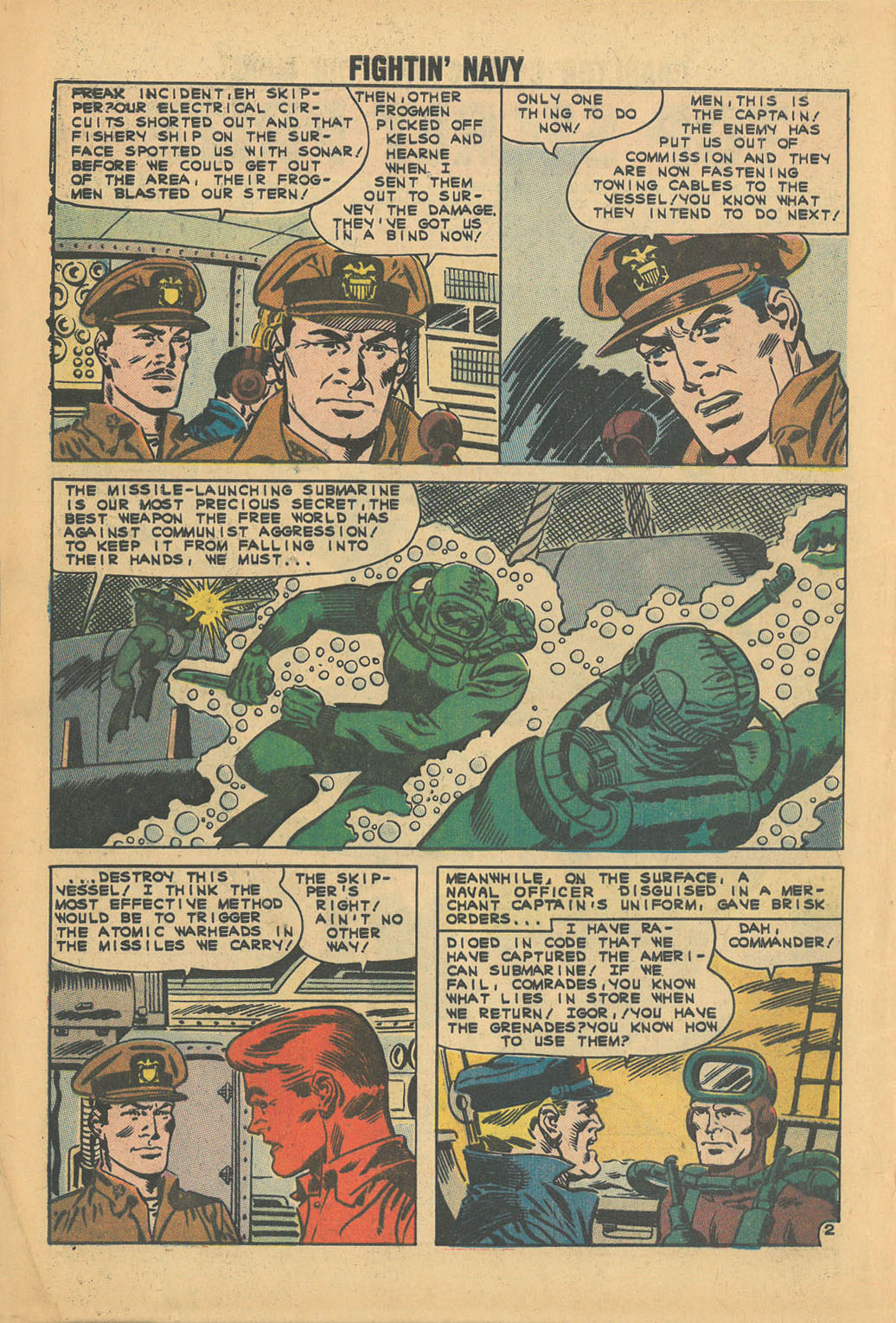 Read online Fightin' Navy comic -  Issue #100 - 4