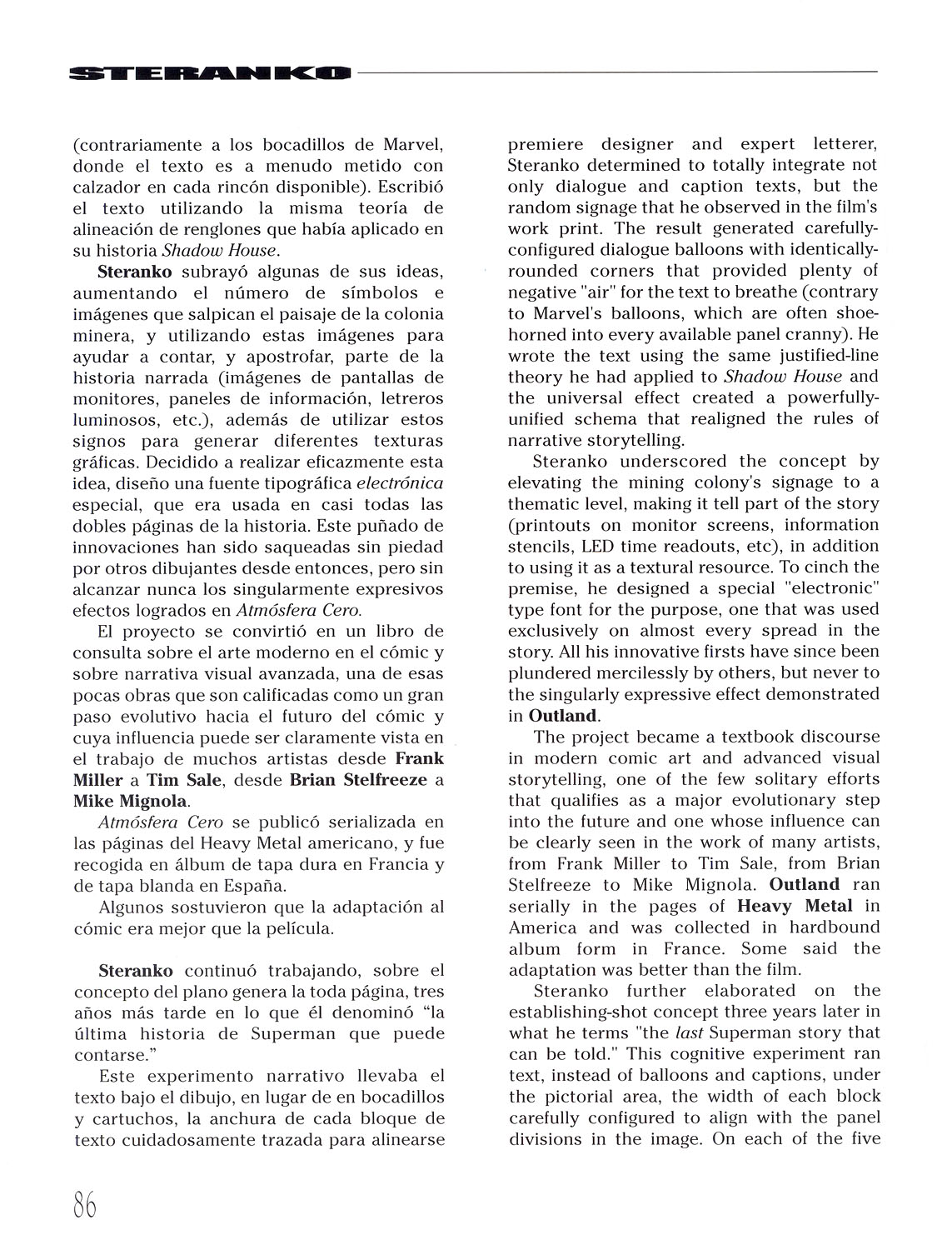 Read online Steranko: Arte Noir comic -  Issue # TPB (Part 1) - 86