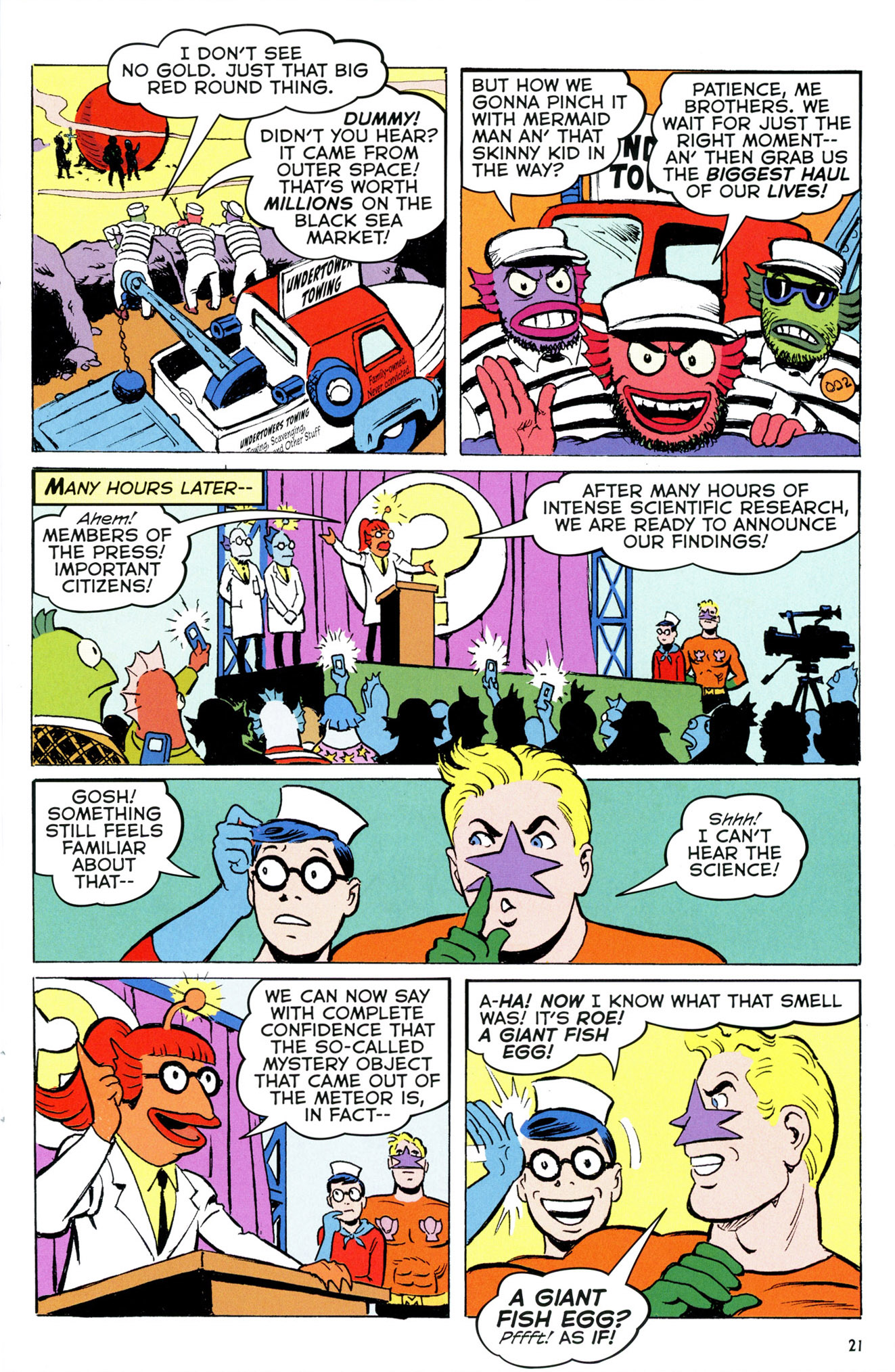 Read online Free Comic Book Day 2016 comic -  Issue # Spongebob Freestyle Funnies - 22