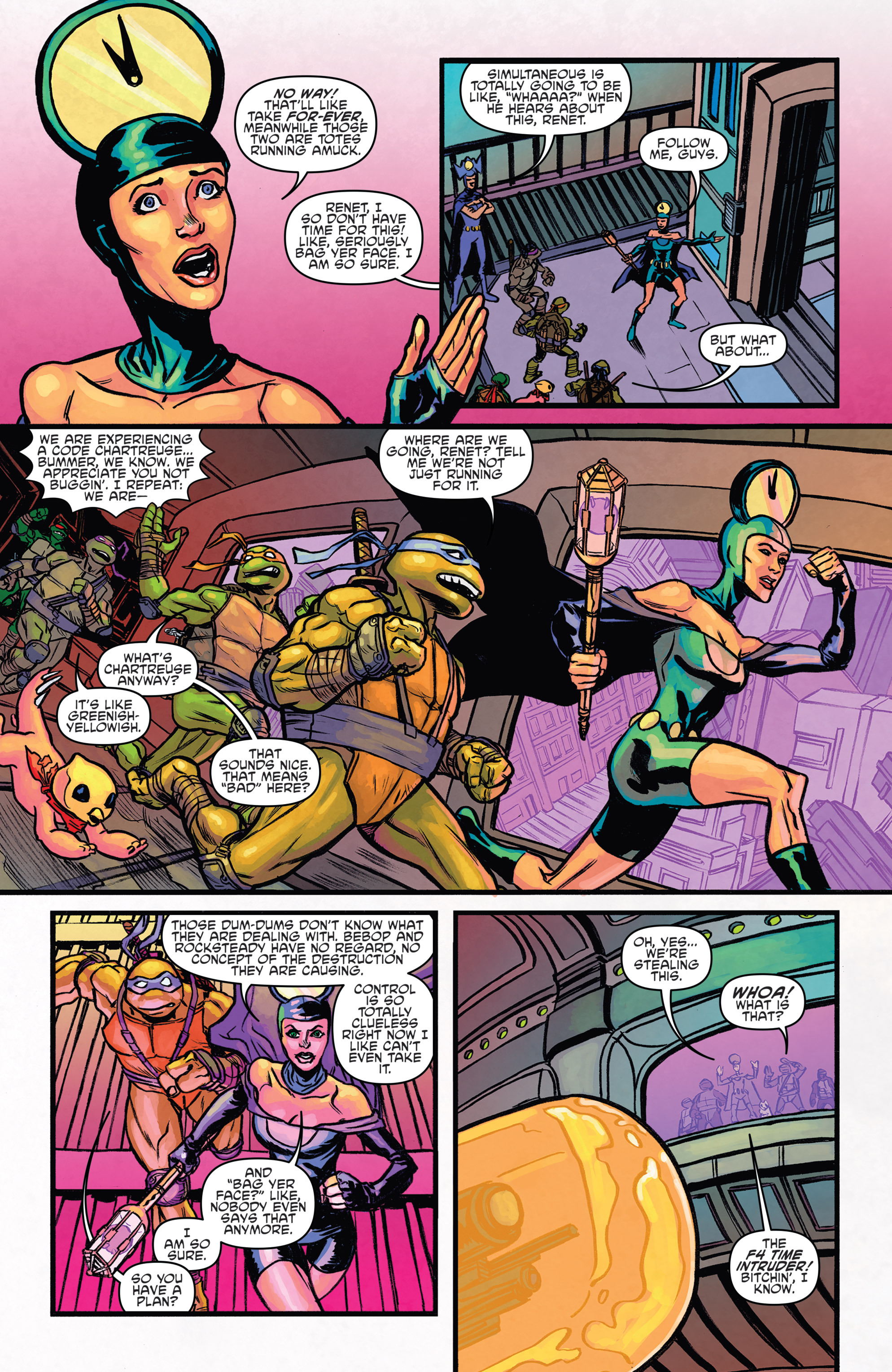 Read online Teenage Mutant Ninja Turtles Bebop & Rocksteady Destroy Everything comic -  Issue #5 - 4