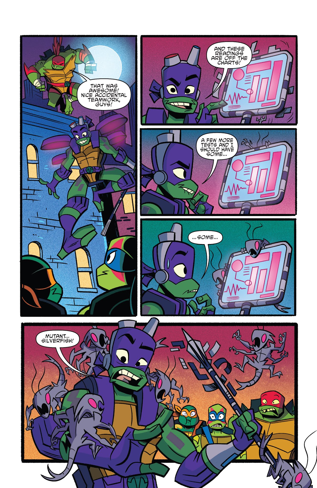Read online Rise of the Teenage Mutant Ninja Turtles comic -  Issue #0 - 16