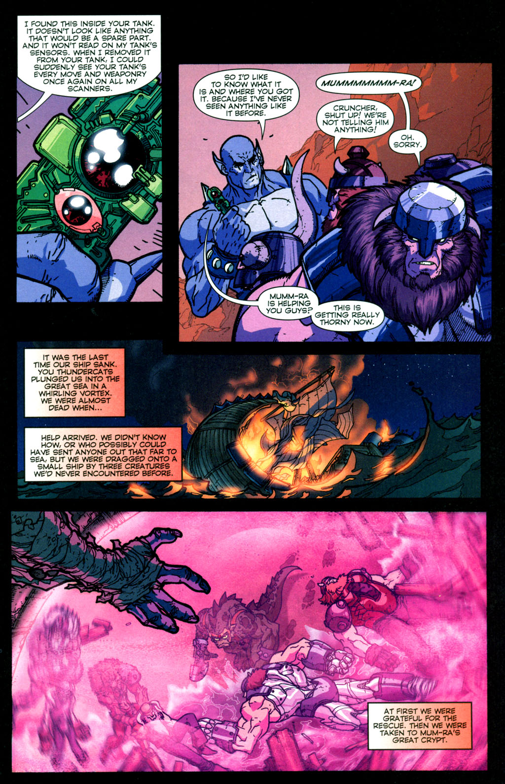Read online ThunderCats: HammerHand's Revenge comic -  Issue #4 - 18