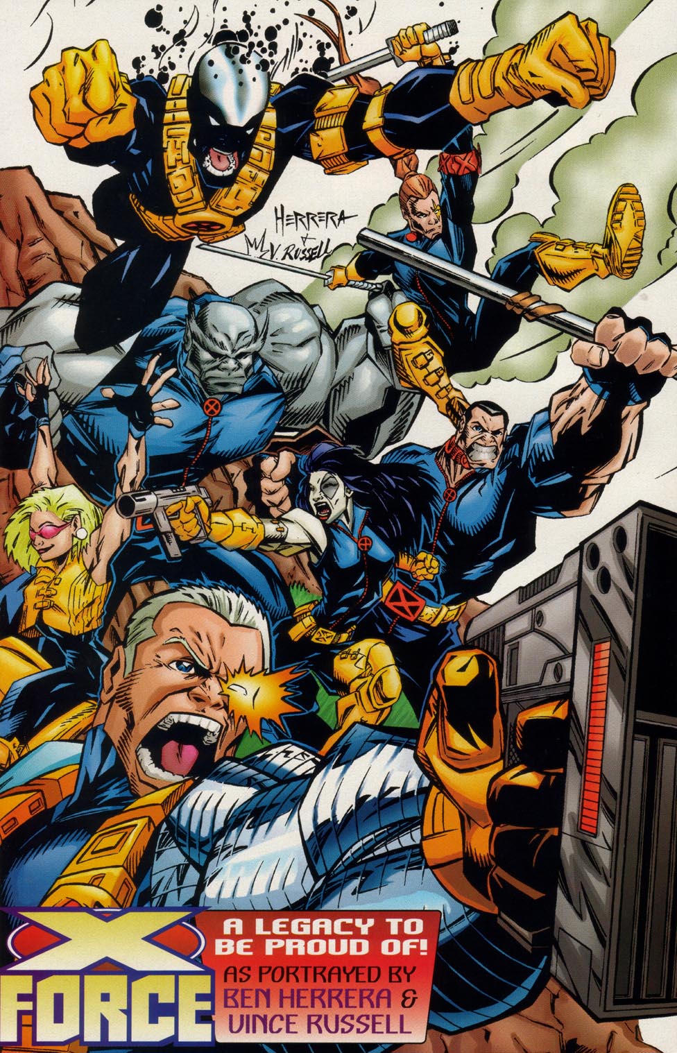 Read online X-Force and Cable '95 comic -  Issue # Full - 51