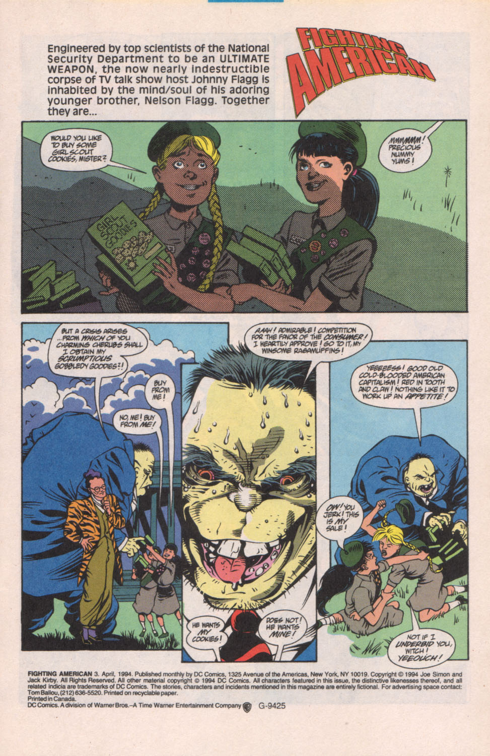 Read online Fighting American (1994) comic -  Issue #3 - 2