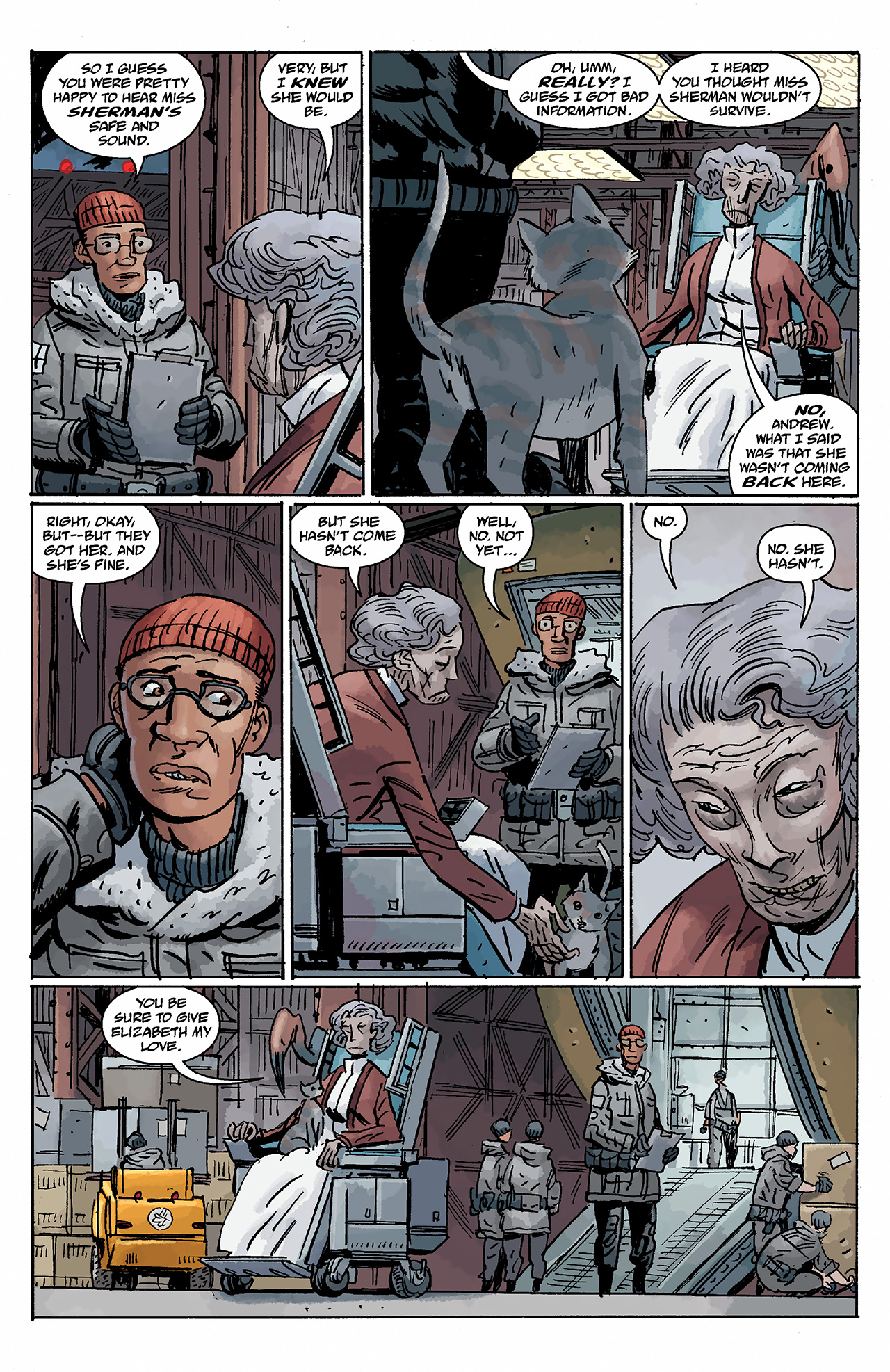 Read online B.P.R.D.: King of Fear comic -  Issue #1 - 12
