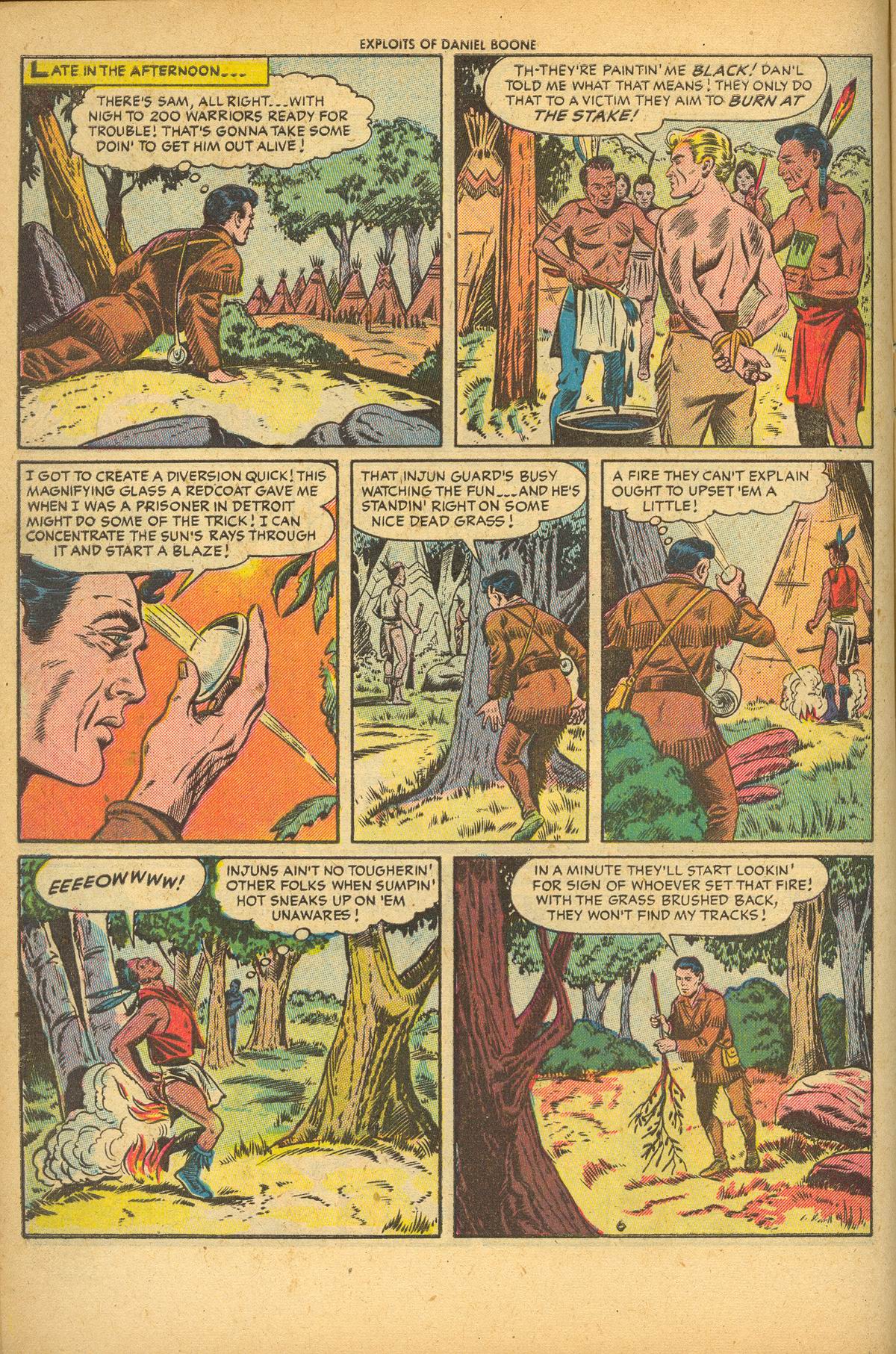 Read online Exploits of Daniel Boone comic -  Issue #2 - 8
