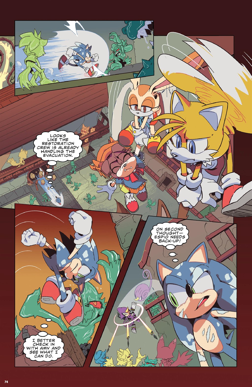 Read online Sonic the Hedgehog (2018) comic -  Issue # _The IDW Collection 3 (Part 1) - 74