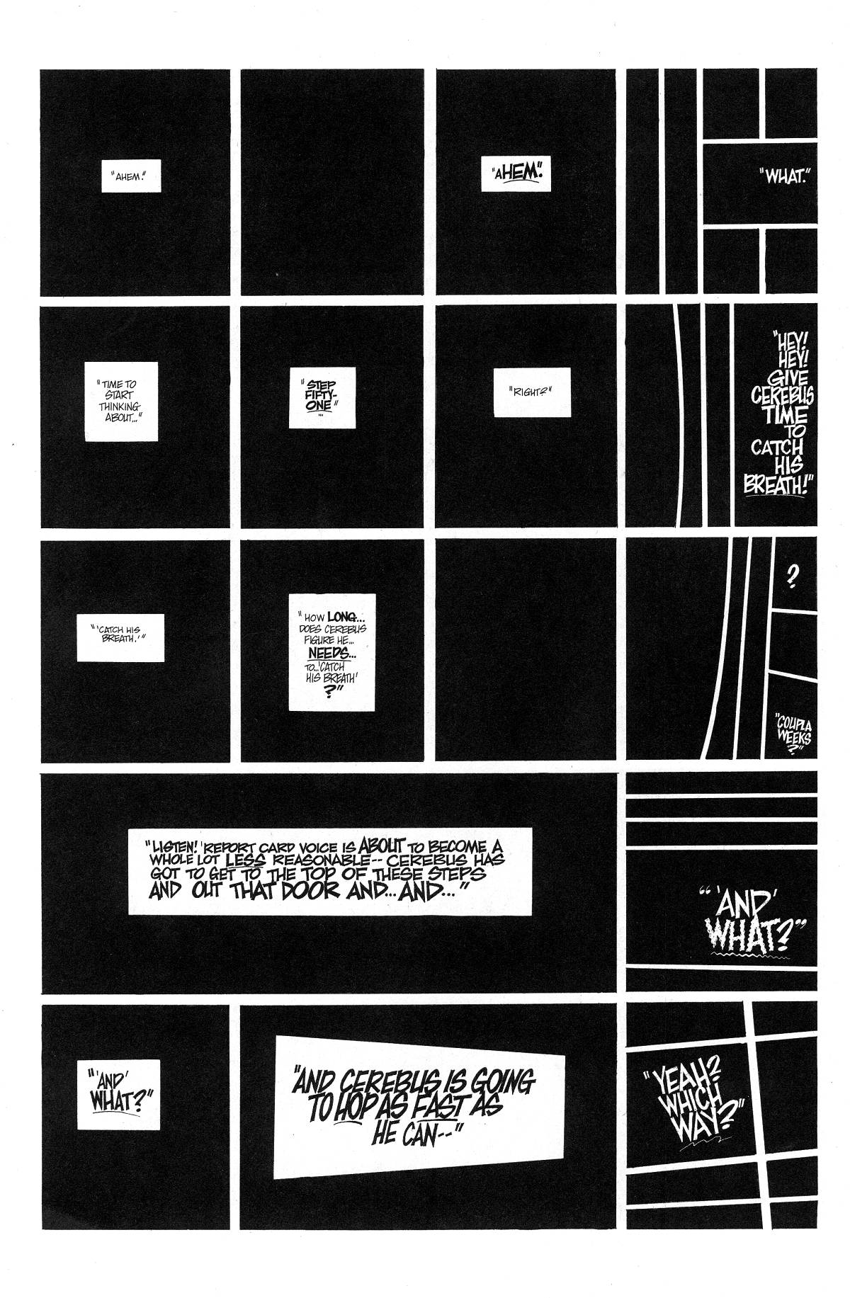 Read online Cerebus comic -  Issue #273 - 18