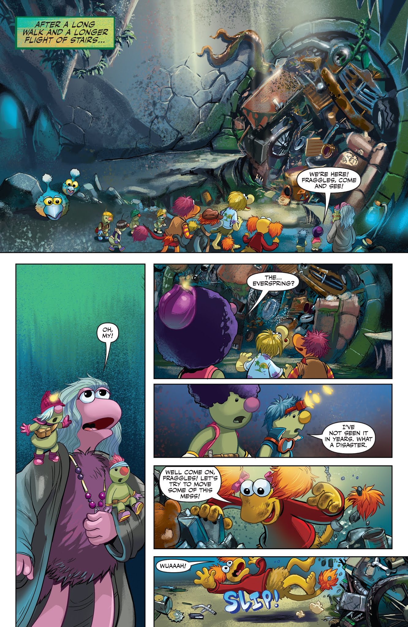 Read online Jim Henson's Fraggle Rock: Journey to the Everspring comic -  Issue #3 - 17