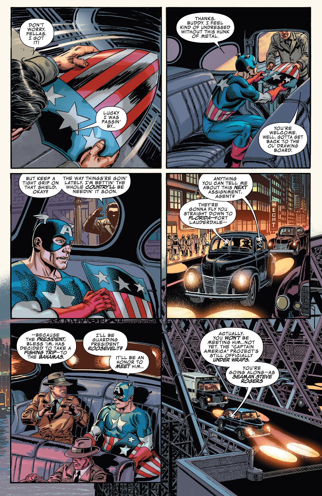 Captain America & the Invaders: Bahamas Triangle issue Full - Page 7
