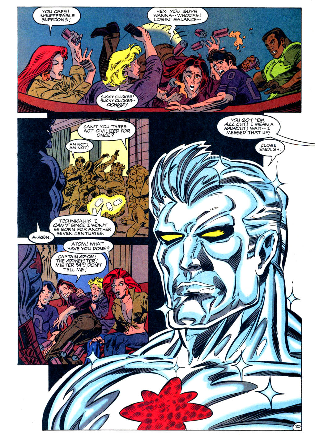 Read online Extreme Justice comic -  Issue #14 - 20