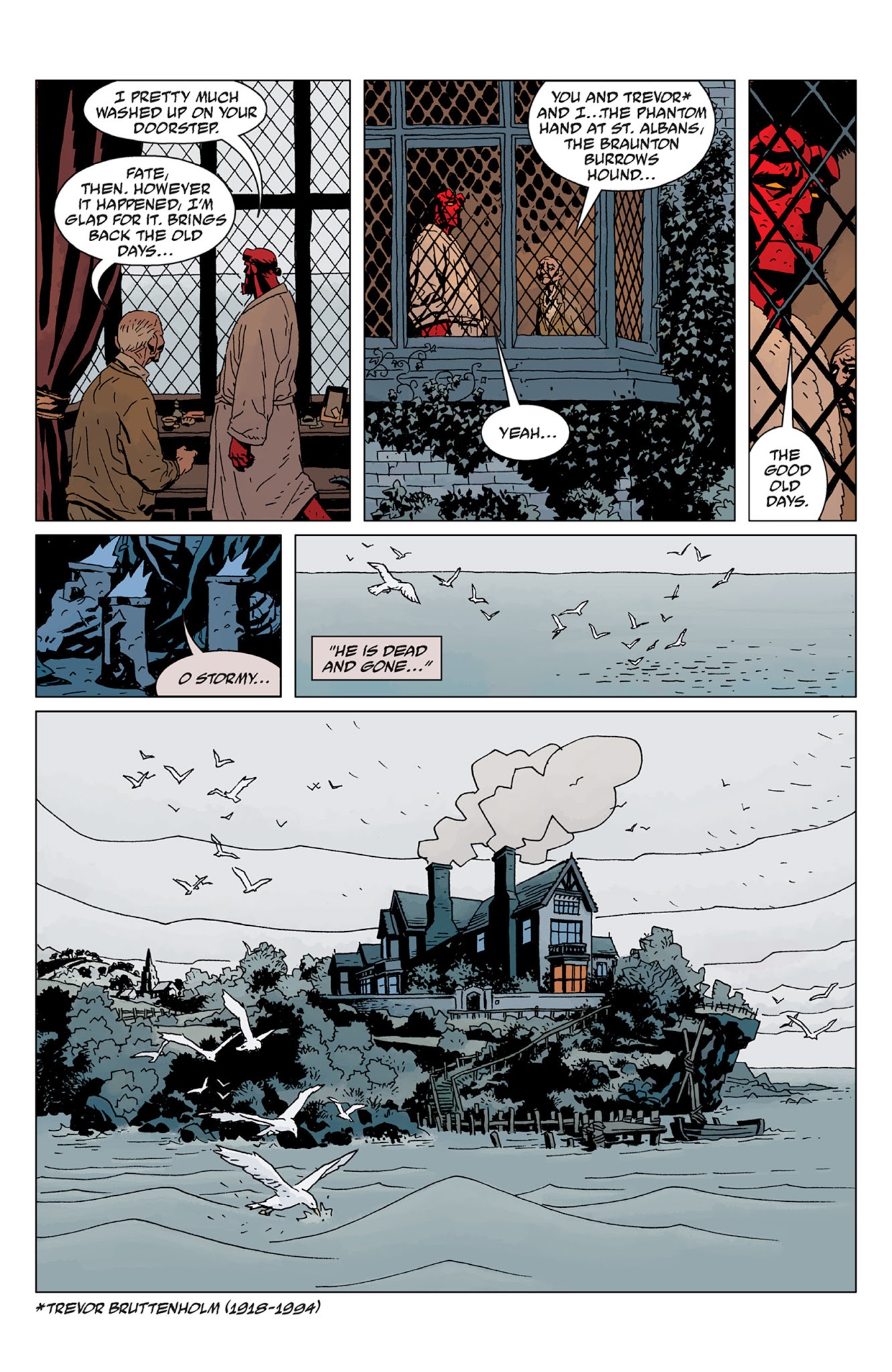 Read online Hellboy: Darkness Calls comic -  Issue # TPB - 20