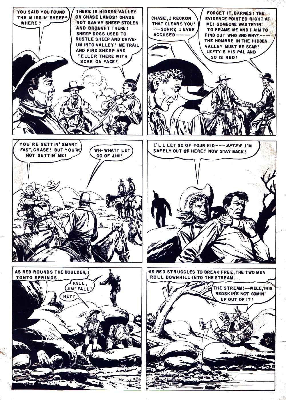 Read online Lone Ranger's Companion Tonto comic -  Issue #7 - 35
