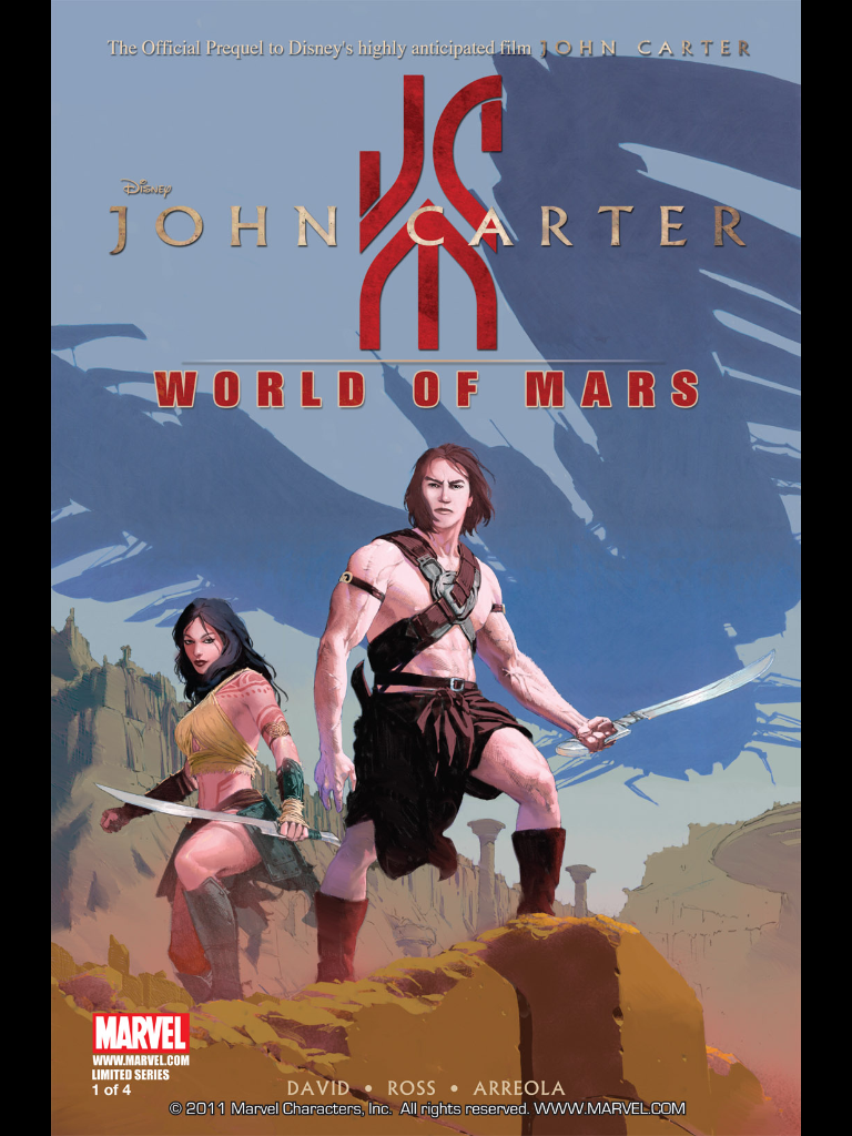 Read online John Carter: The World of Mars comic -  Issue #1 - 1