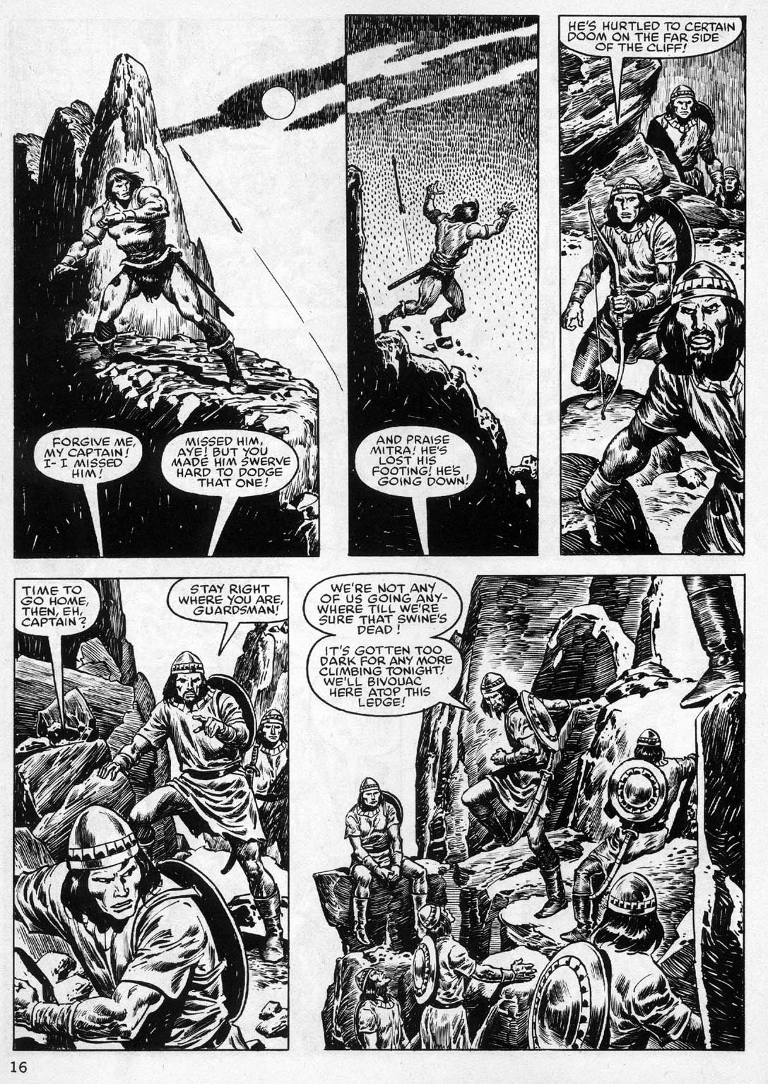 Read online The Savage Sword Of Conan comic -  Issue #100 - 12