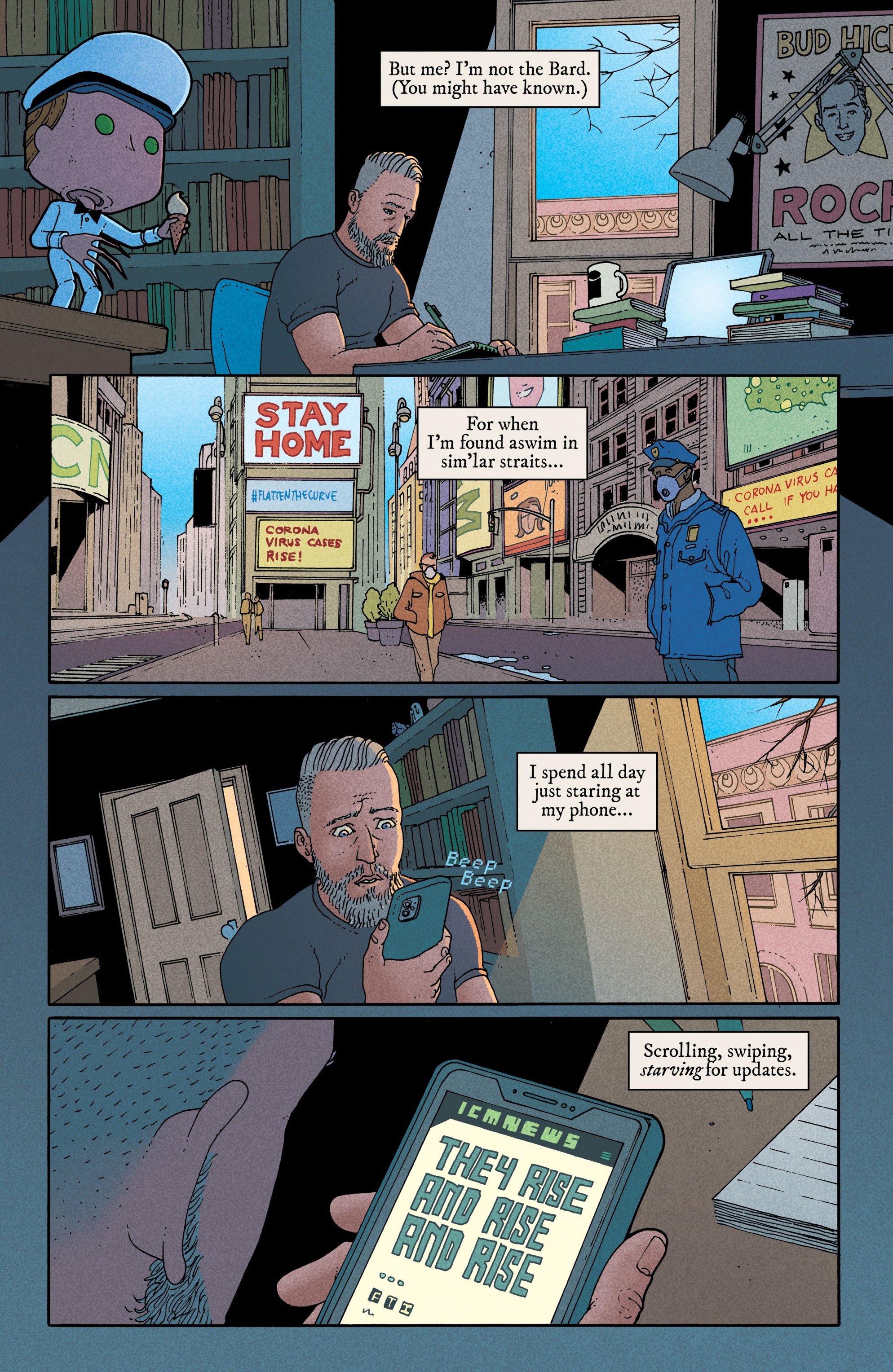 Read online Ice Cream Man Presents: Quarantine Comix Special comic -  Issue # Full - 6