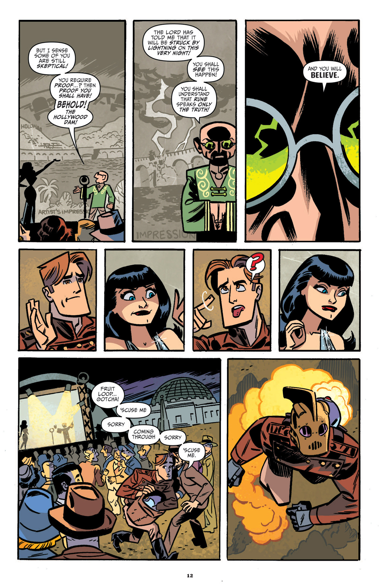 Read online The Rocketeer: Hollywood Horror comic -  Issue #2 - 15
