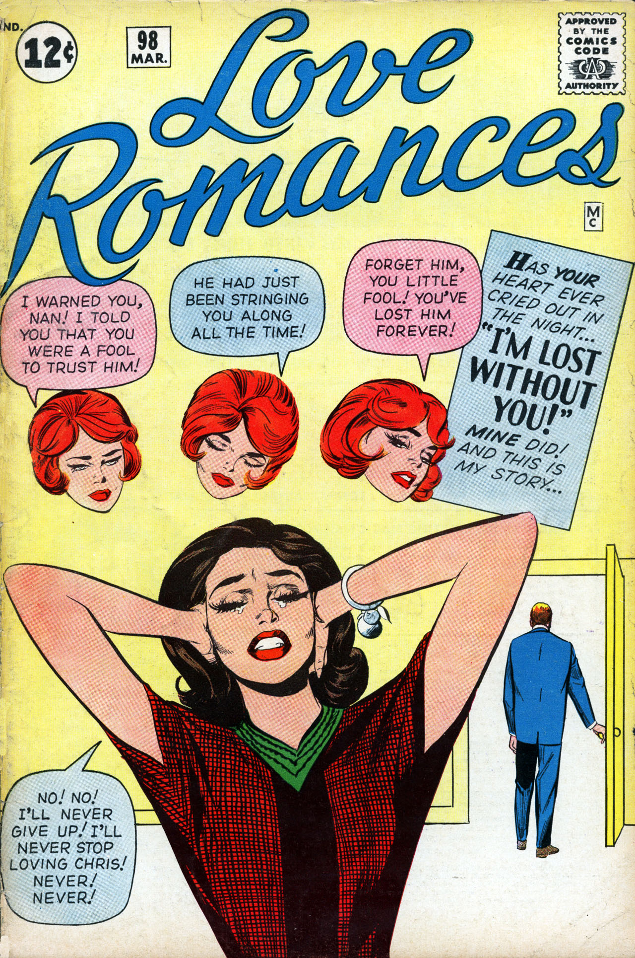 Read online Love Romances comic -  Issue #98 - 1