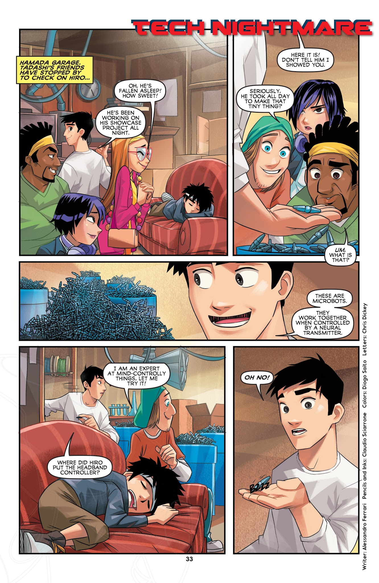 Read online Disney Big Hero 6: Heroes of San Fransokyo comic -  Issue # Full - 33