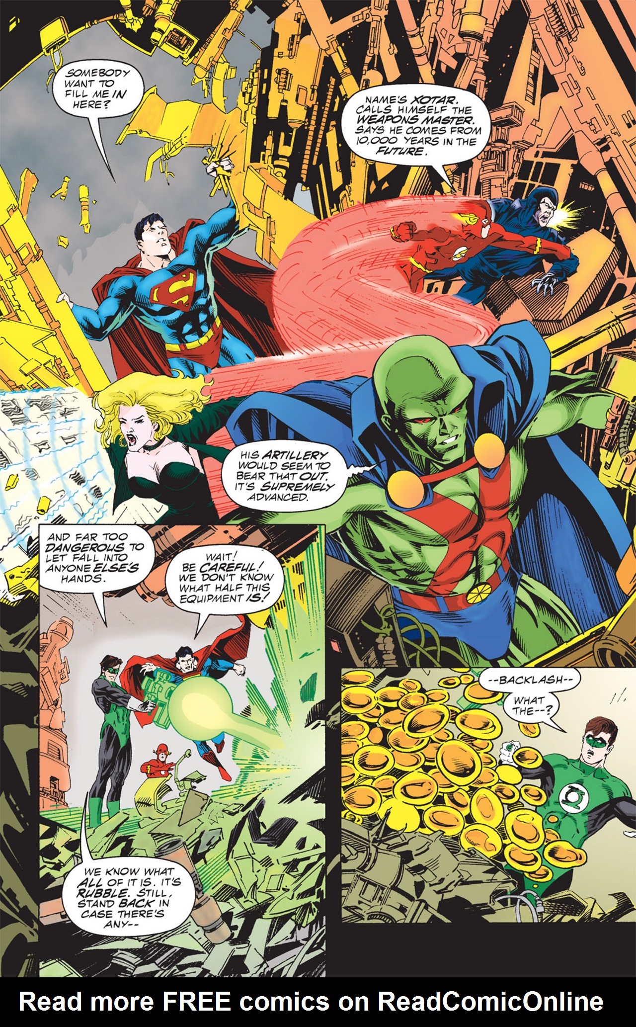 Read online JLA: Year One comic -  Issue #7 - 18