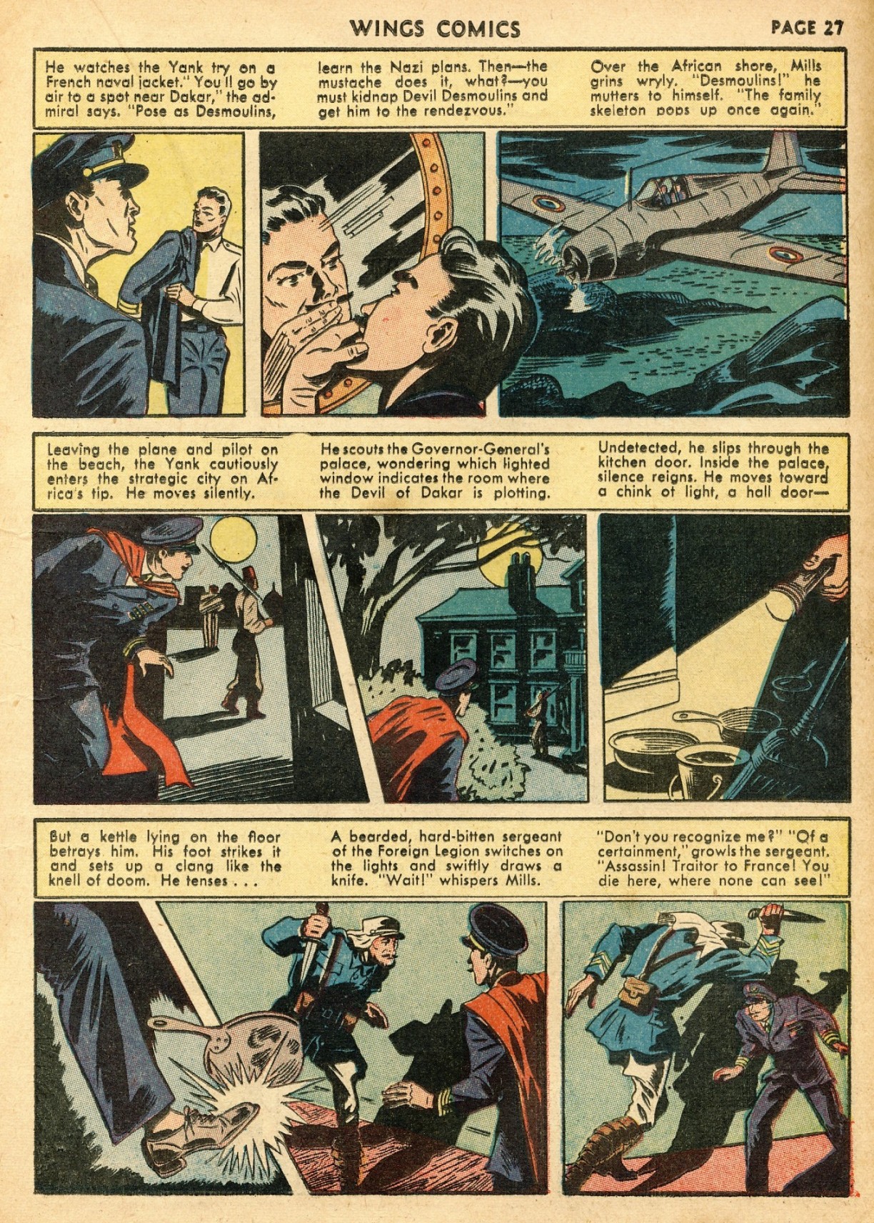 Read online Wings Comics comic -  Issue #22 - 29