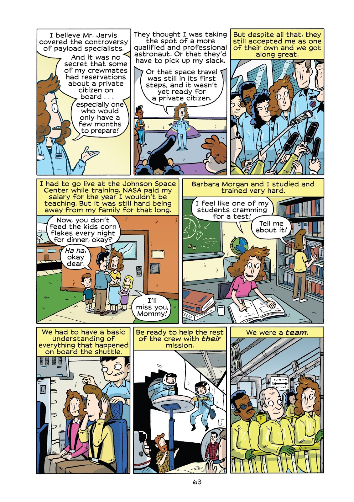 History Comics: The Challenger Disaster: Tragedy in the Skies issue TPB - Page 69