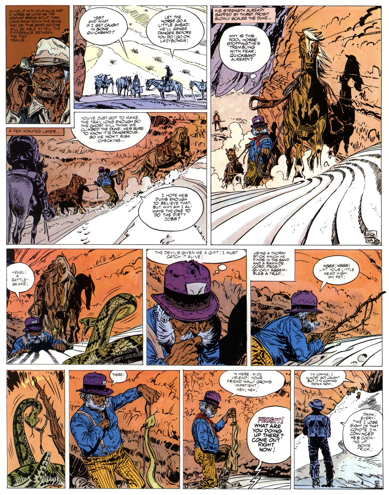 Read online Epic Graphic Novel: Marshal Blueberry comic -  Issue # TPB - 66