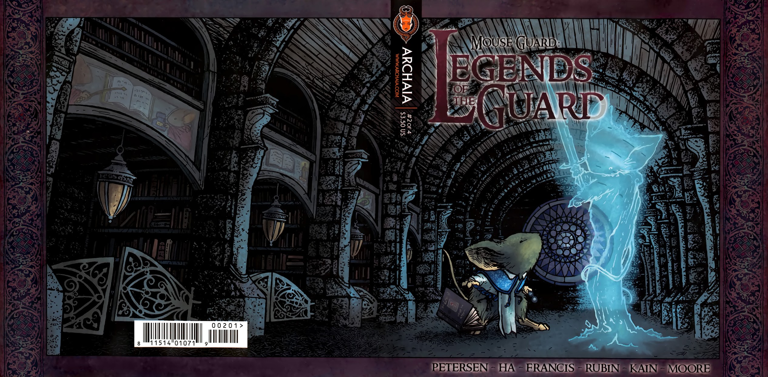 Read online Mouse Guard: Legends of the Guard comic -  Issue #2 - 1