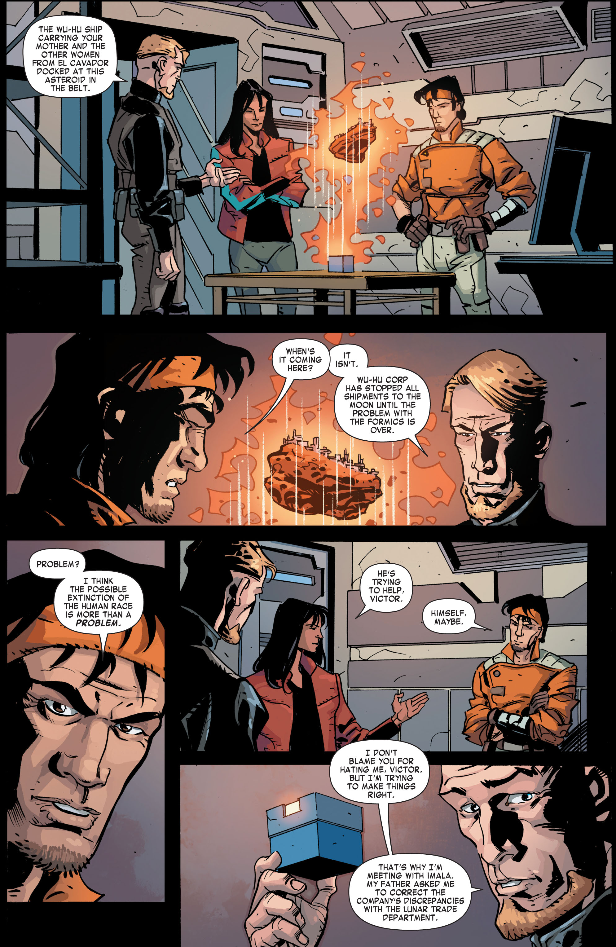 Read online Formic Wars: Burning Earth comic -  Issue #6 - 6