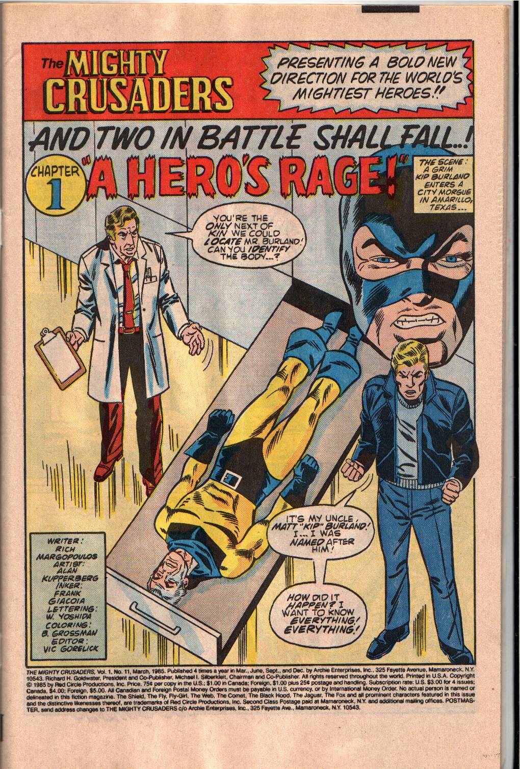 Read online The All New Adventures of the Mighty Crusaders comic -  Issue #11 - 2