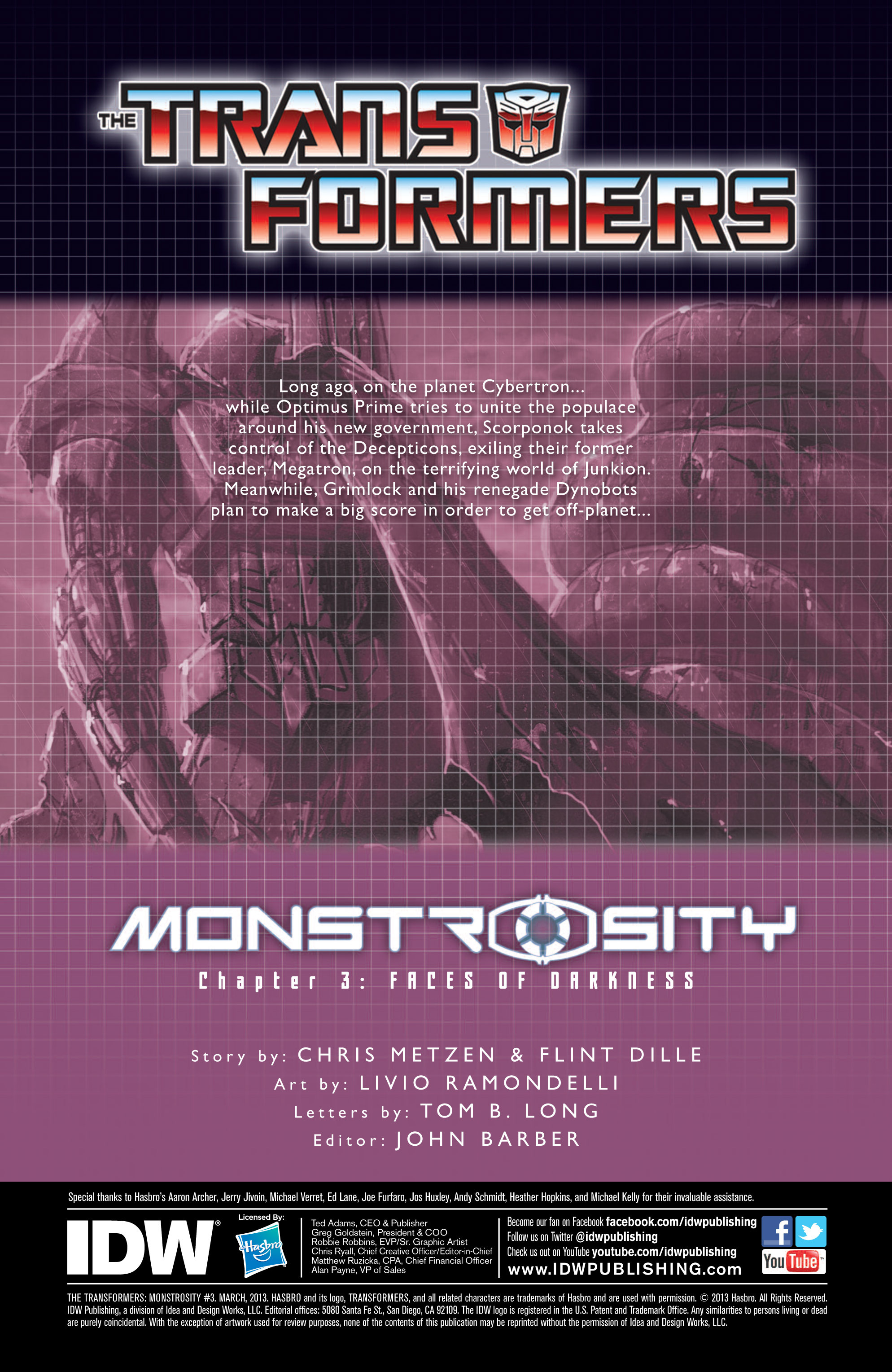 Read online The Transformers: Monstrosity comic -  Issue #3 - 2