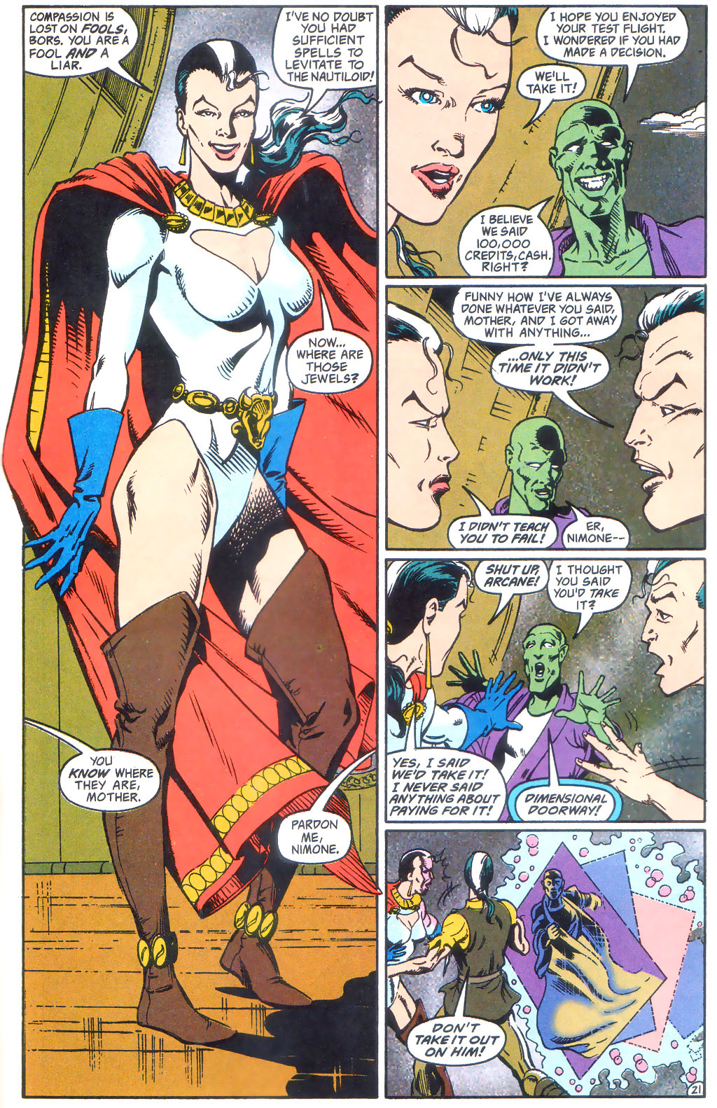 Read online Spelljammer comic -  Issue #14 - 22