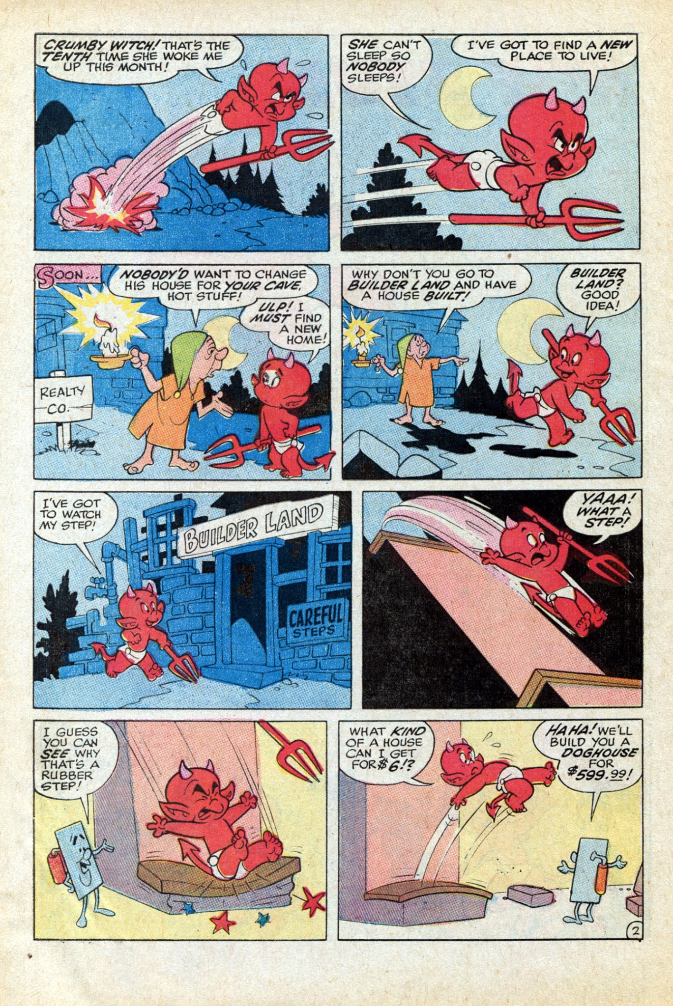 Read online Hot Stuff, the Little Devil comic -  Issue #97 - 6