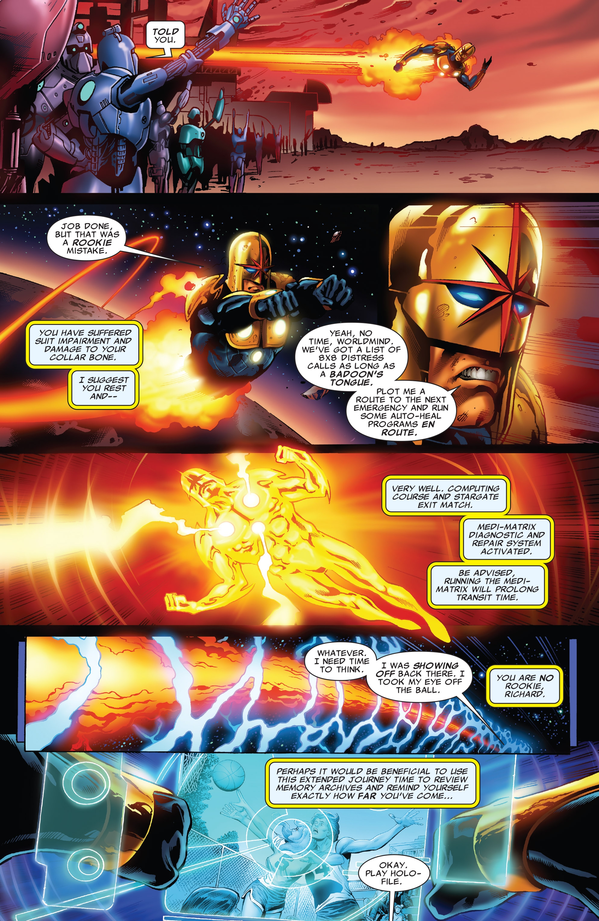 Read online Nova: Origin of Richard Rider comic -  Issue # Full - 6
