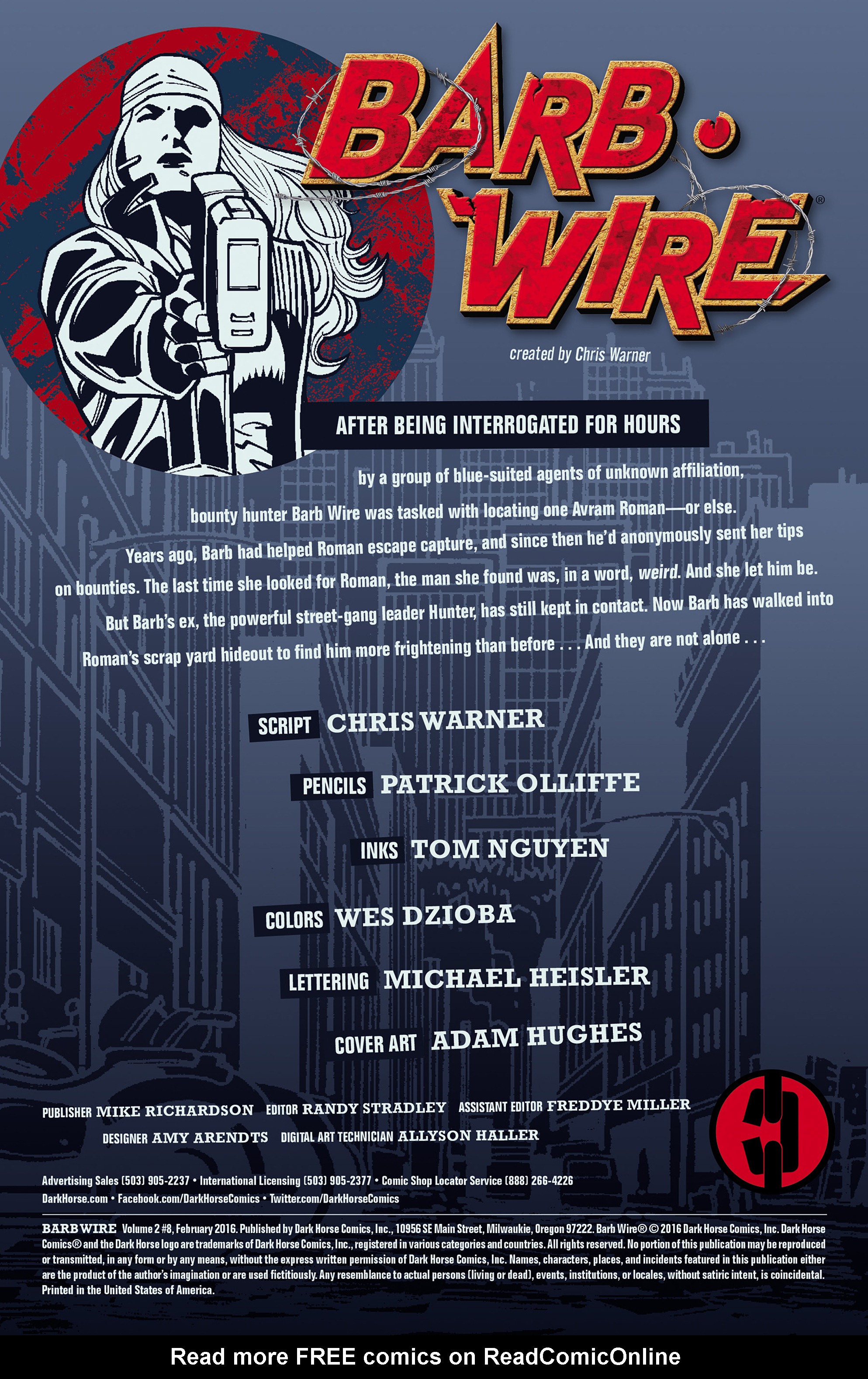 Read online Barb Wire (2015) comic -  Issue #8 - 2