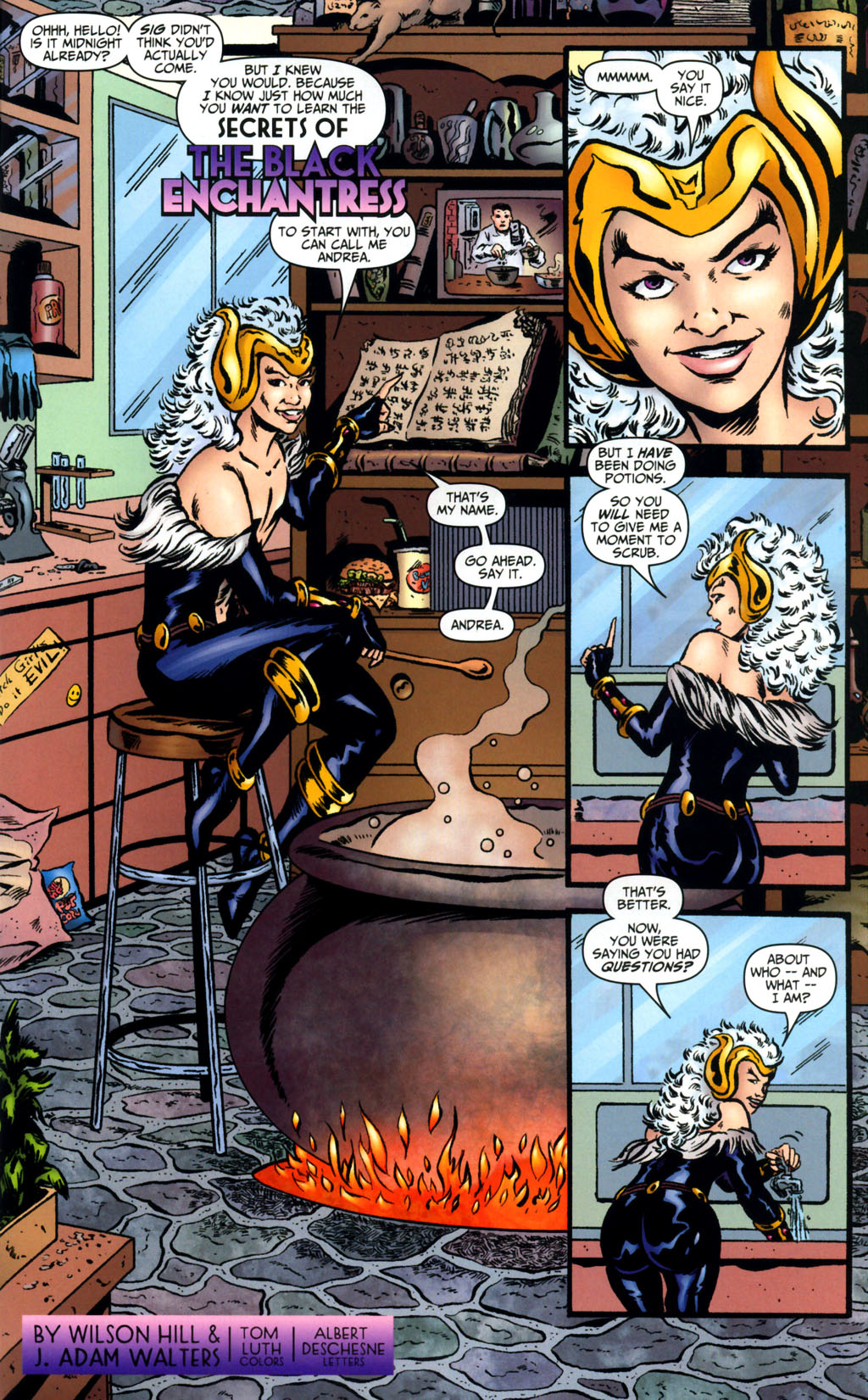 Read online The Black Enchantress comic -  Issue #1 - 20