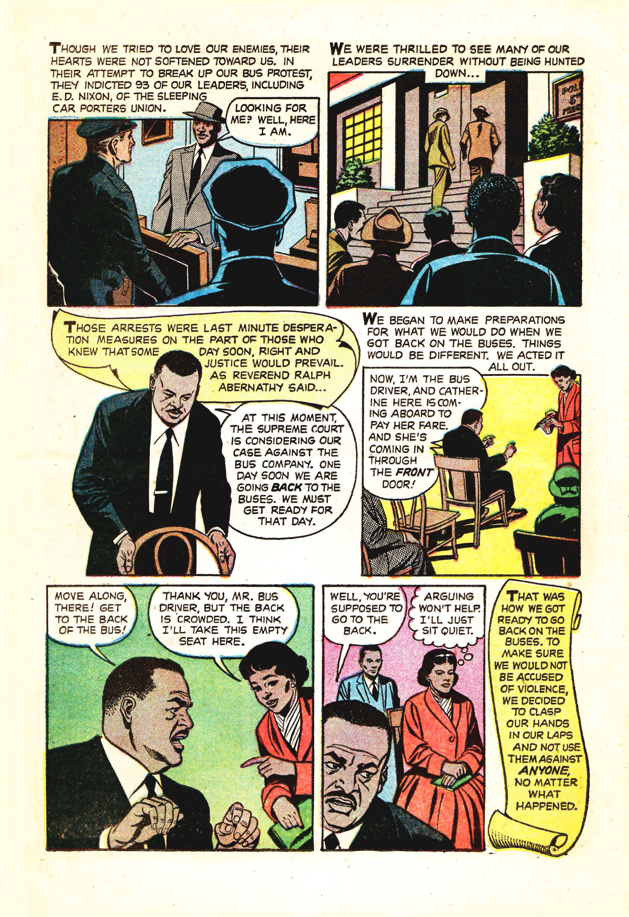 Read online Martin Luther King and the Montgomery Story comic -  Issue # Full - 8