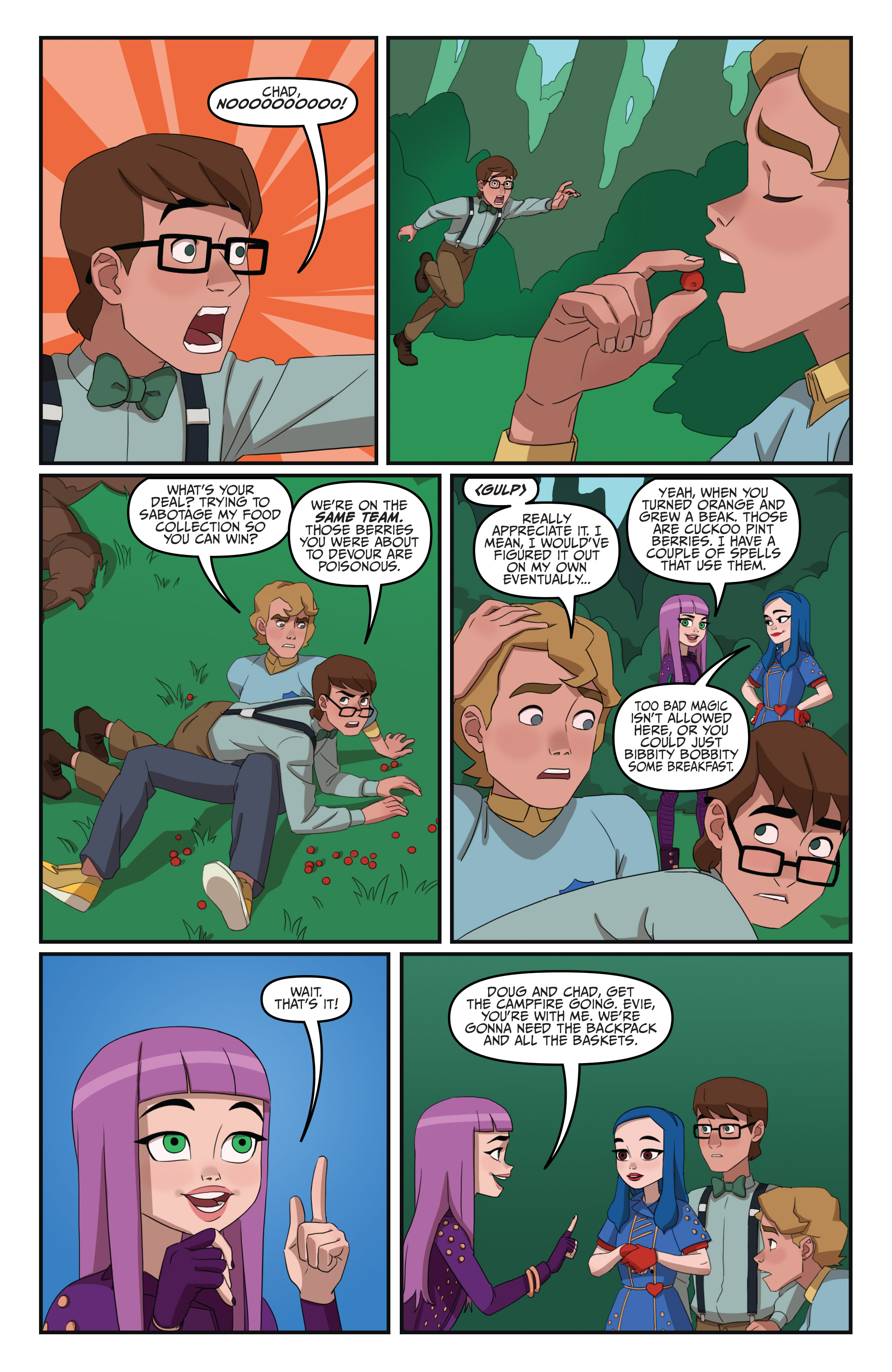 Read online Descendants: Twisted Field Trip comic -  Issue # Full - 19