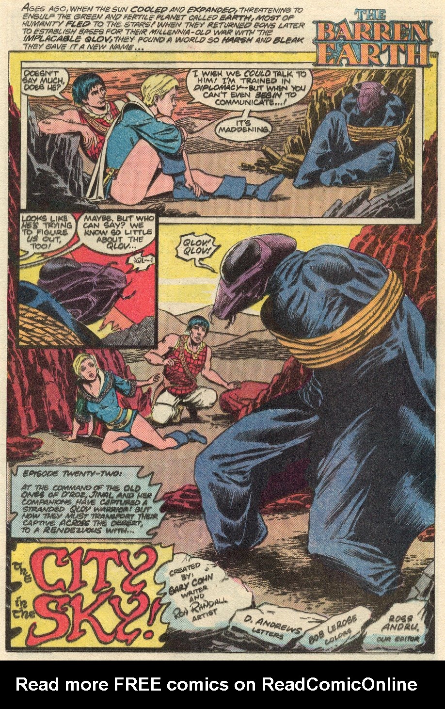 Read online Warlord (1976) comic -  Issue #87 - 19