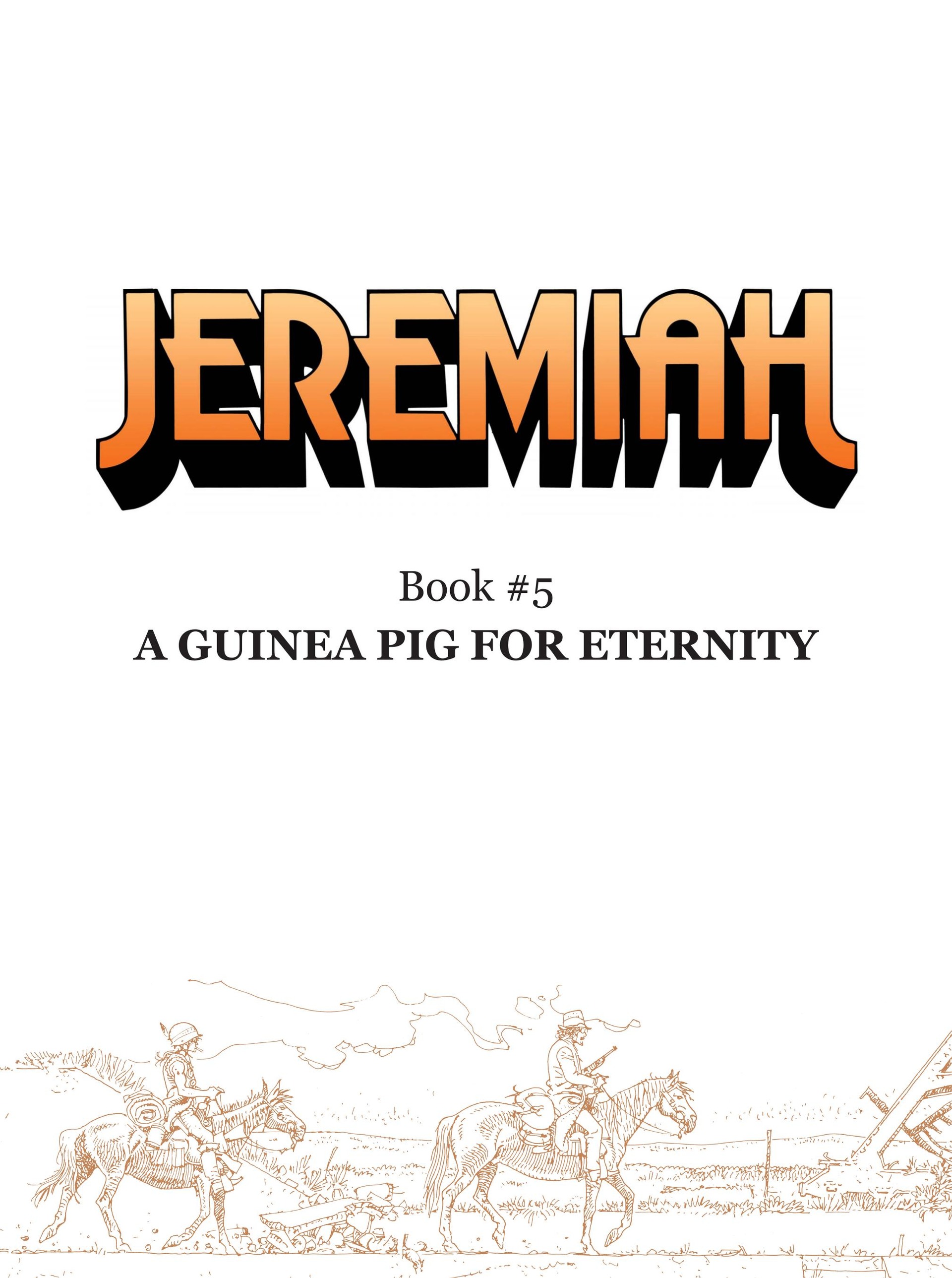 Read online Jeremiah comic -  Issue #5 - 2