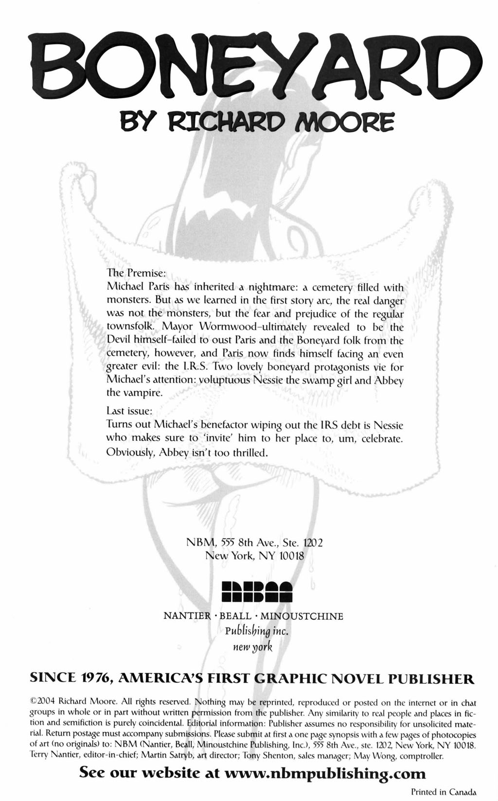 Read online Boneyard comic -  Issue #14 - 2